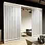 Zeus 250cm Large Sliding Door Wardrobe - White