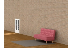 Armless sofa sleeper