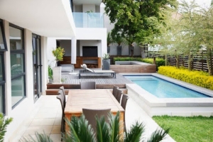 Lawn chair and table set