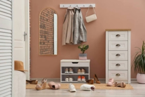 Slim Shoe Cabinet