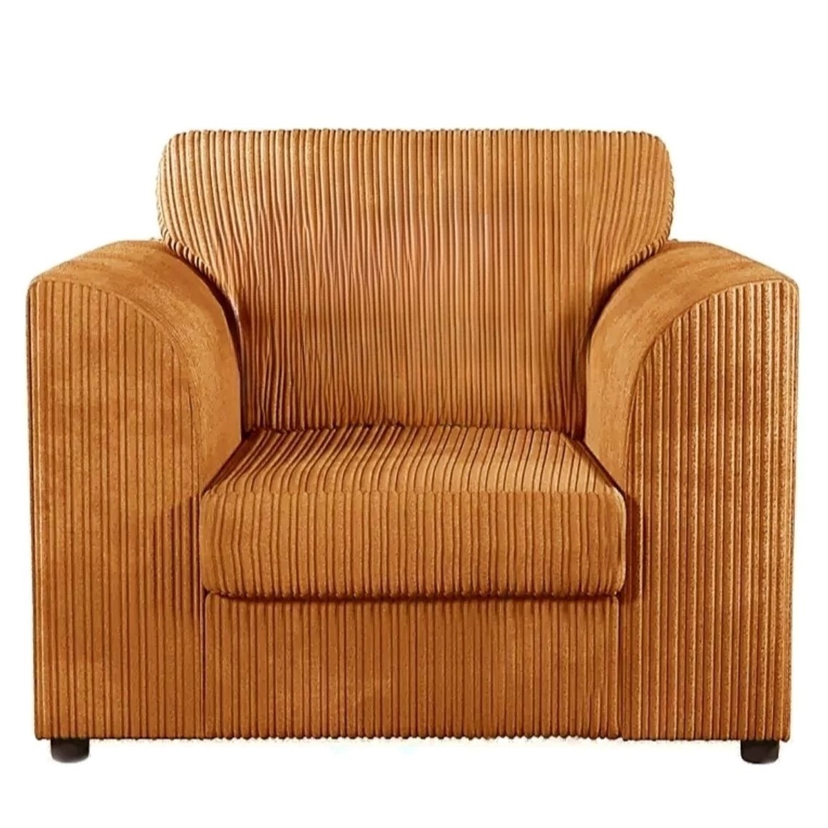 Armchair - CORDURA Jumbo Cord Chair Orange - Home Done