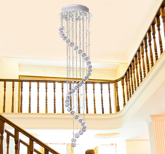 Glass Crystal Ceiling Chandelier Light - Home Deals