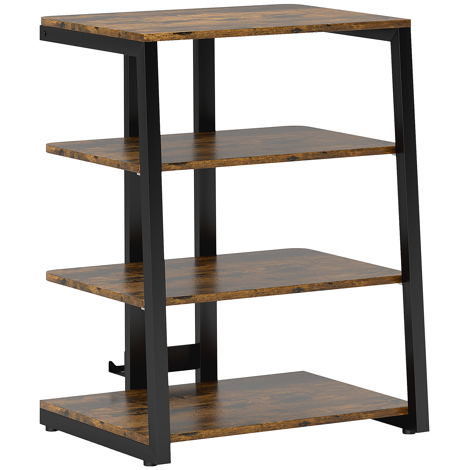 HERON HiFi Stand Rustic Brown - Life Essentials