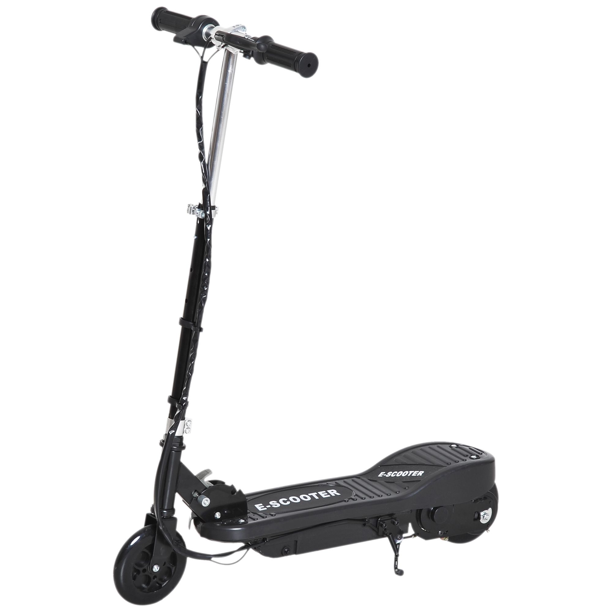 Kids Folding Electric Bike with Adjustable Seat - Black - Life Essentials