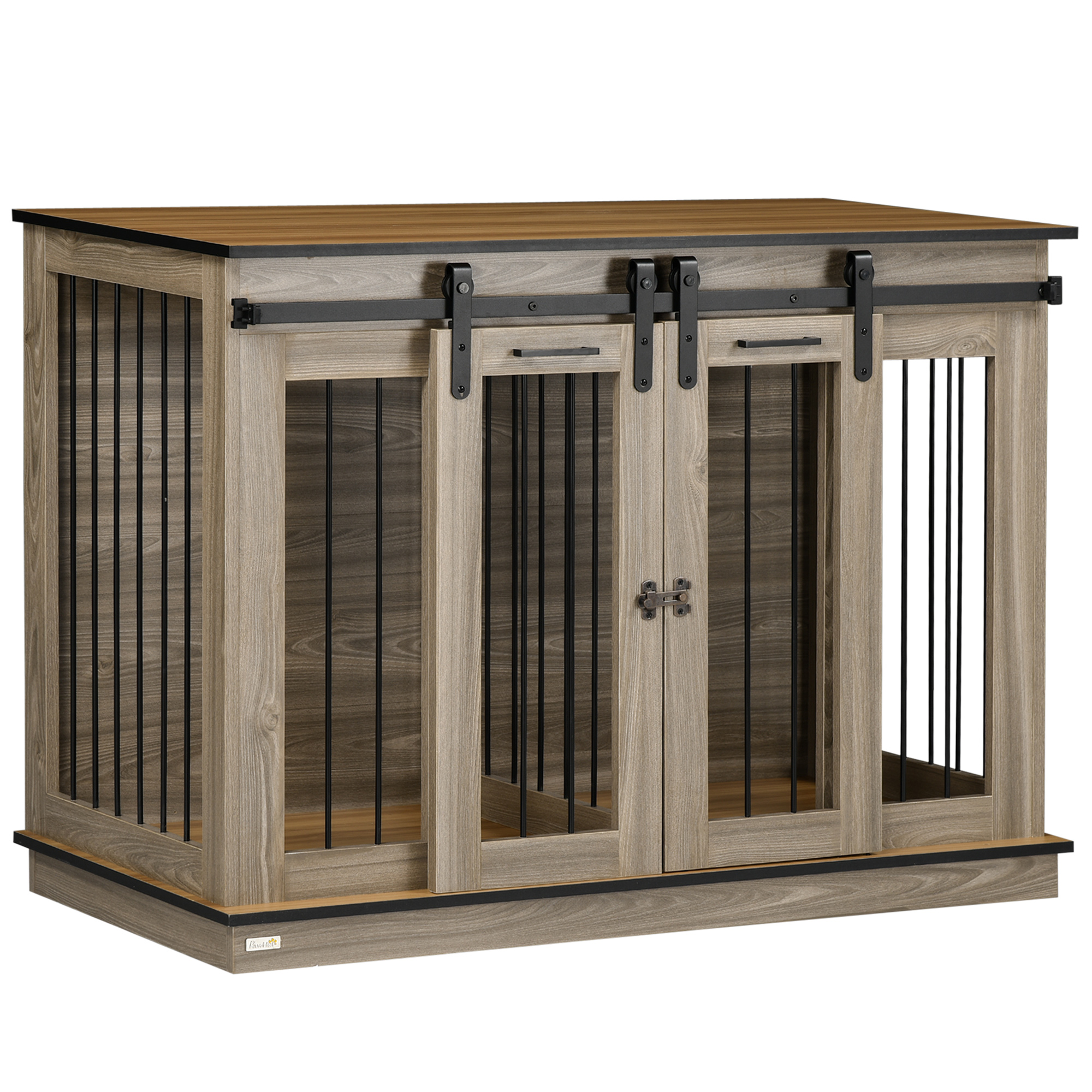 Dog Crate Furniture for Large Dogs, Double Dog Cage for Small Dogs - Life Essentials