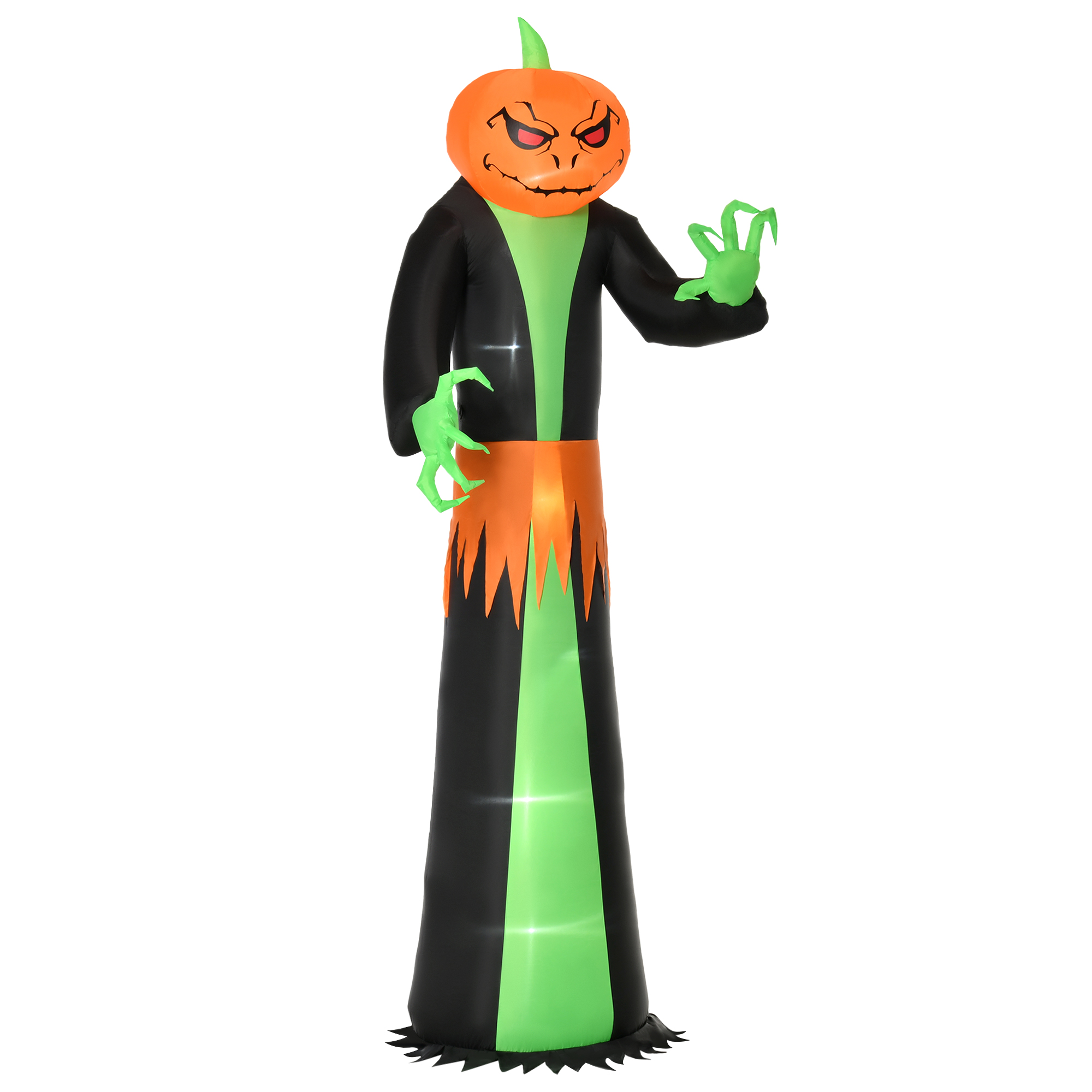 Yangon 9ft LED Inflatable Halloween Pumpkin Ghost Decoration - Mulit Colour - Life Essentials