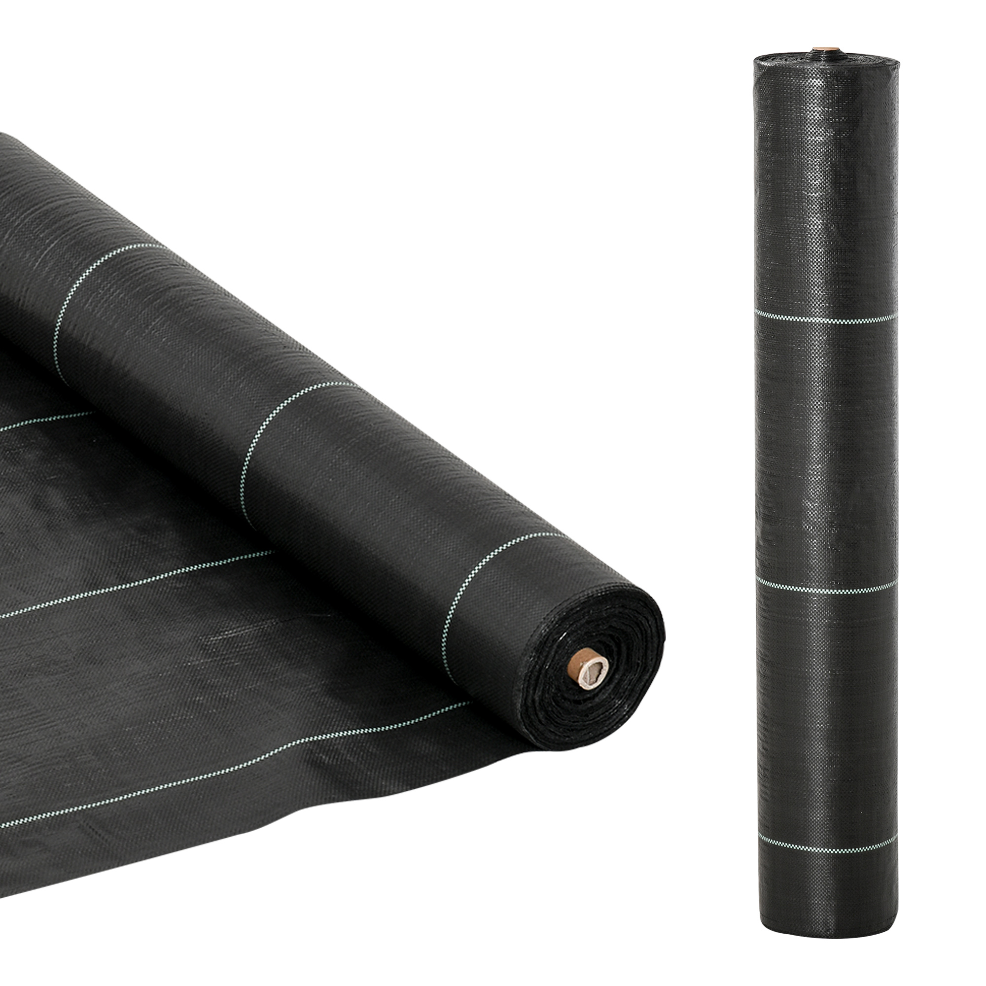 2x50m Gardener Premium Weed Barrier Landscape Fabric Durable & Heavy-Duty Weed Block Gardening Mat, Easy Setup & Superior Weed Control - Life 