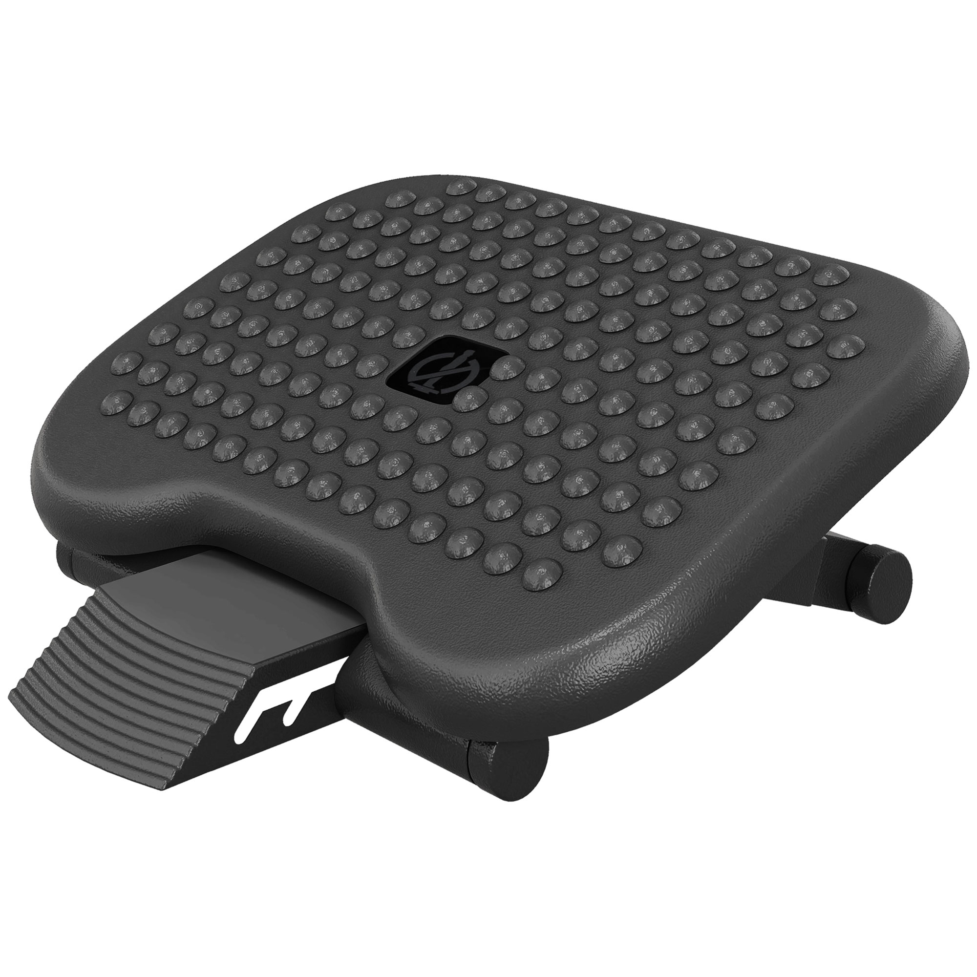 Scott Footrest Adjustable Height Angle Tilting Platform - Black - Life Essentials