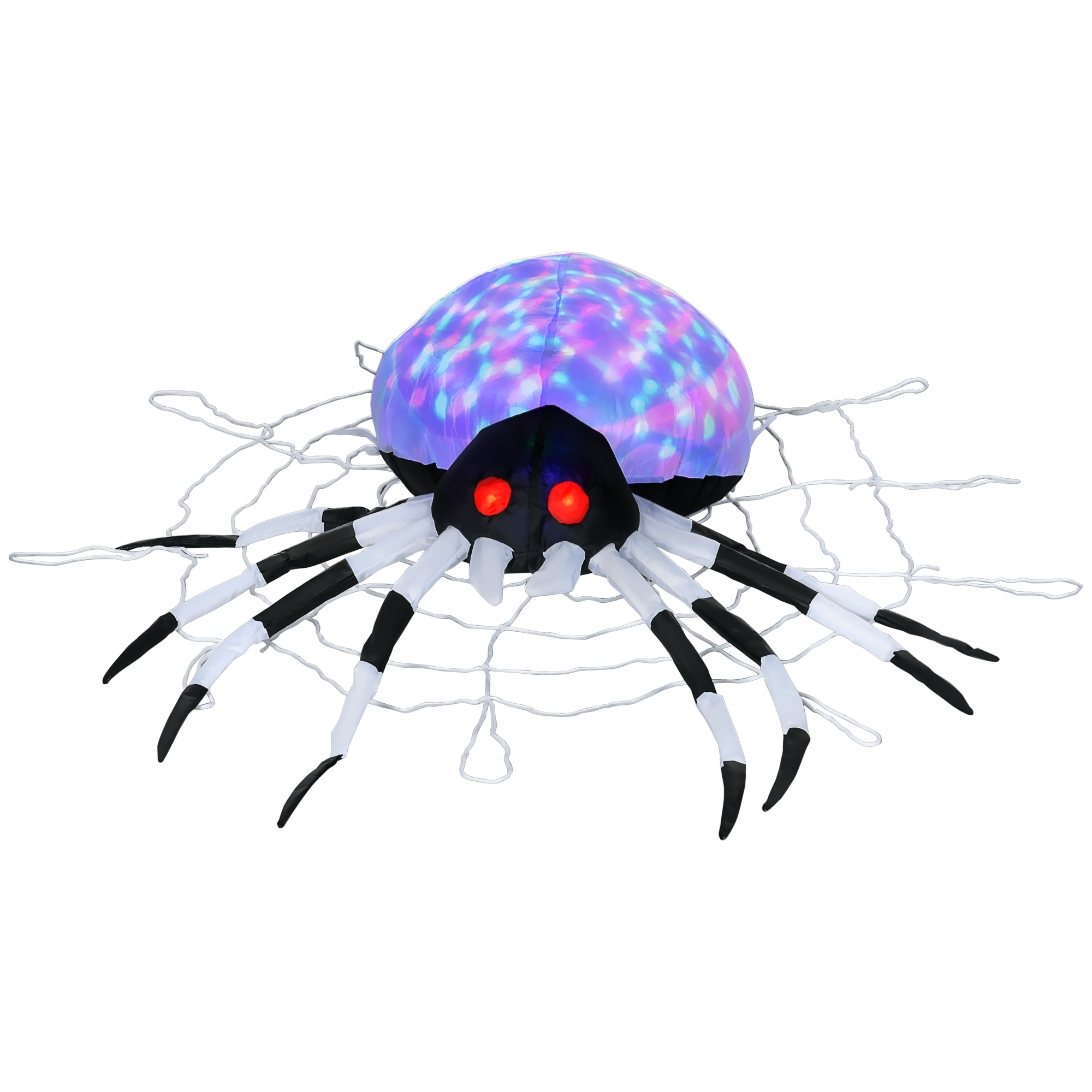 Yangon 5ft LED Halloween Inflatable Spider Decoration - Life Essentials