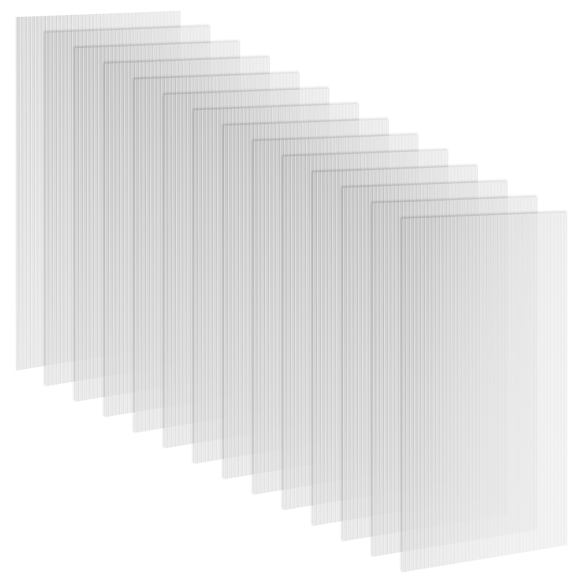 Jones Polycarbonate Sheets for Greenhouse Replacement Panels - Clear - Life Essentials