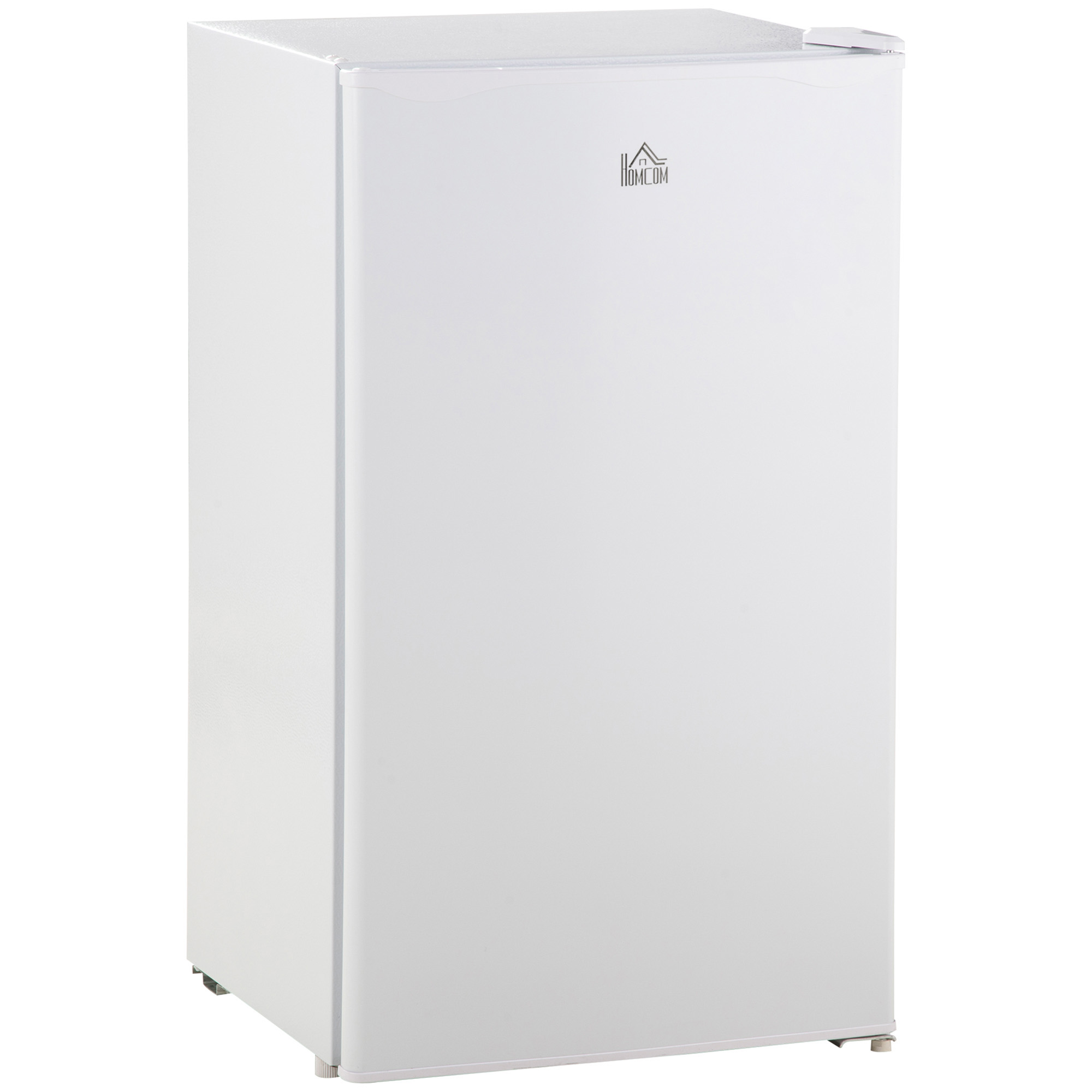 91 Litre Freestanding Under Counter Fridge with Chiller Box, Reversible Door, Adjustable Thermostat 47.5cm Wide Noise Level: Decibels 40 White - Life 