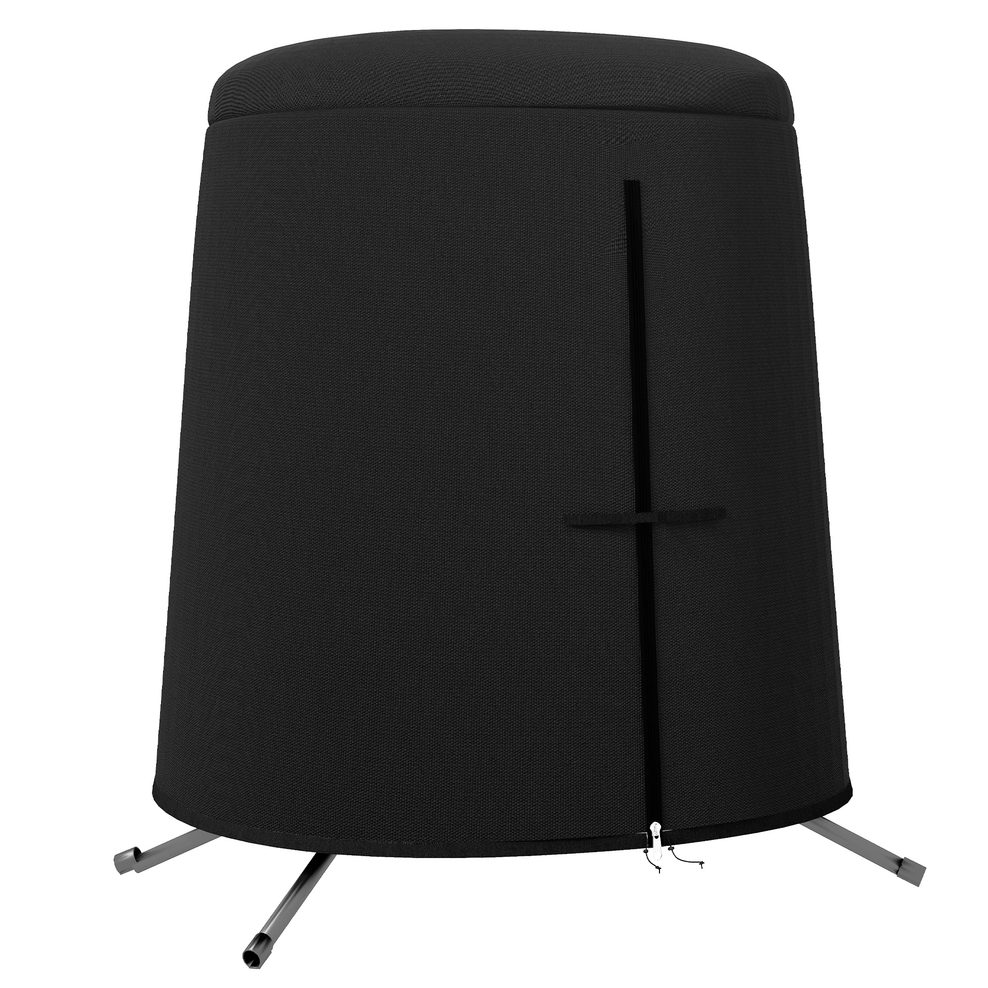 Waterproof Hanging Egg Chair Cover Fits Stand - Black - Life Essentials