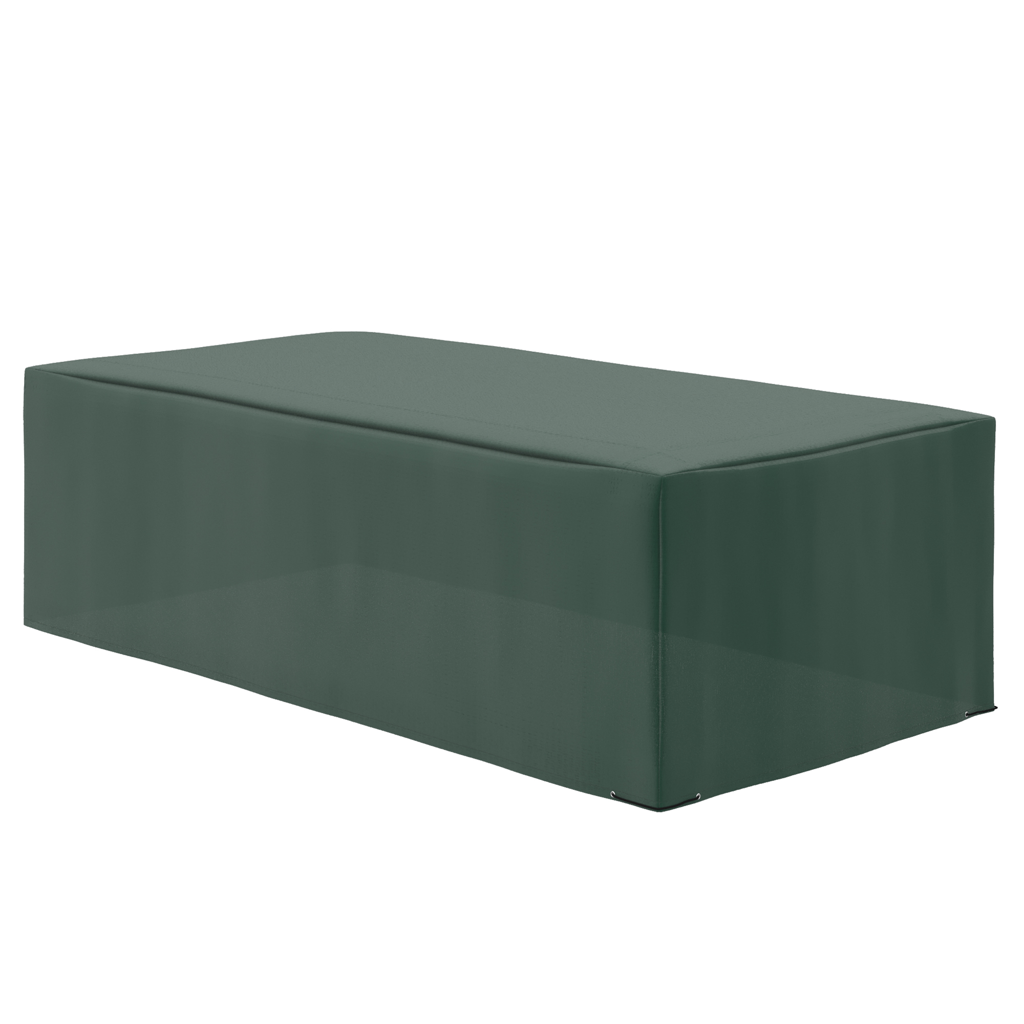 Oxford Patio Set Cover Outdoor Garden Rattan Furniture Protection Cover Protector Waterproof Anti-UV Green 255L x 142W x 86Hcm - Life Essentials