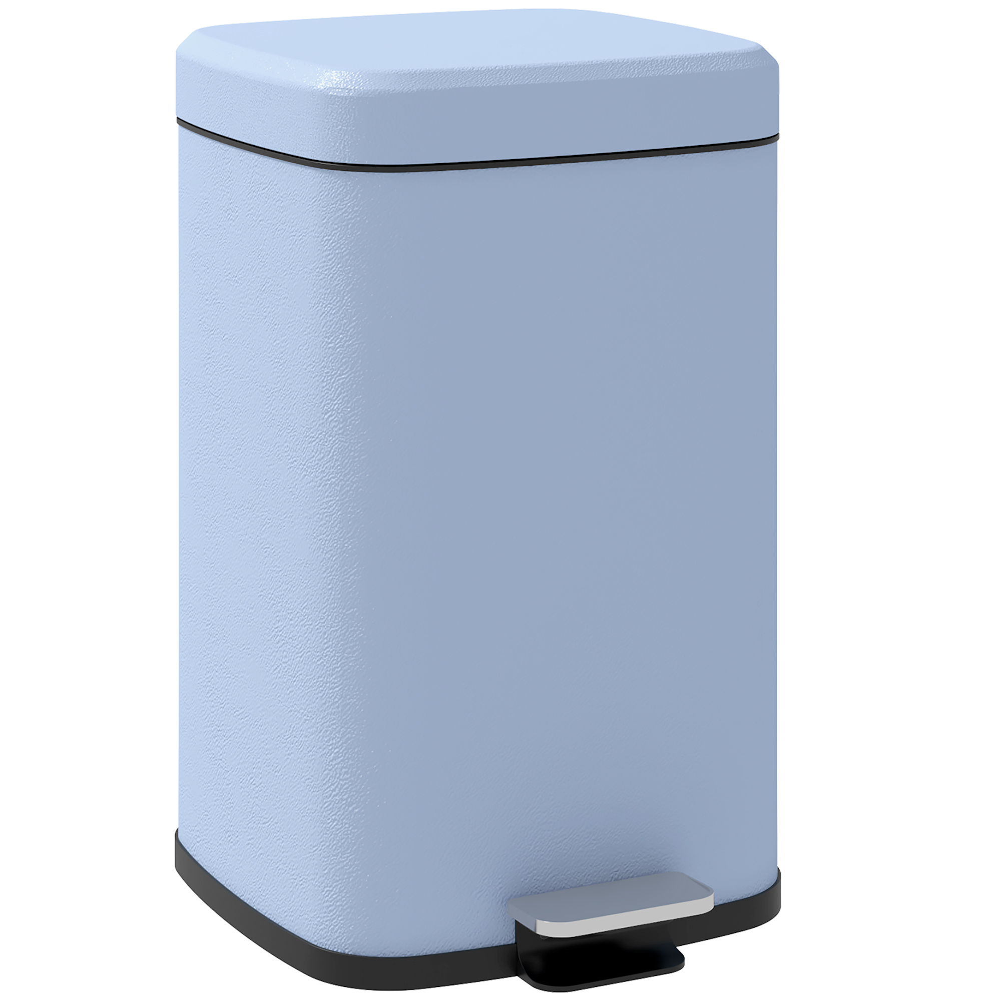 Scott 20 Litre Pedal Bin with Soft-Close Lid - Light Blue - Life Essentials