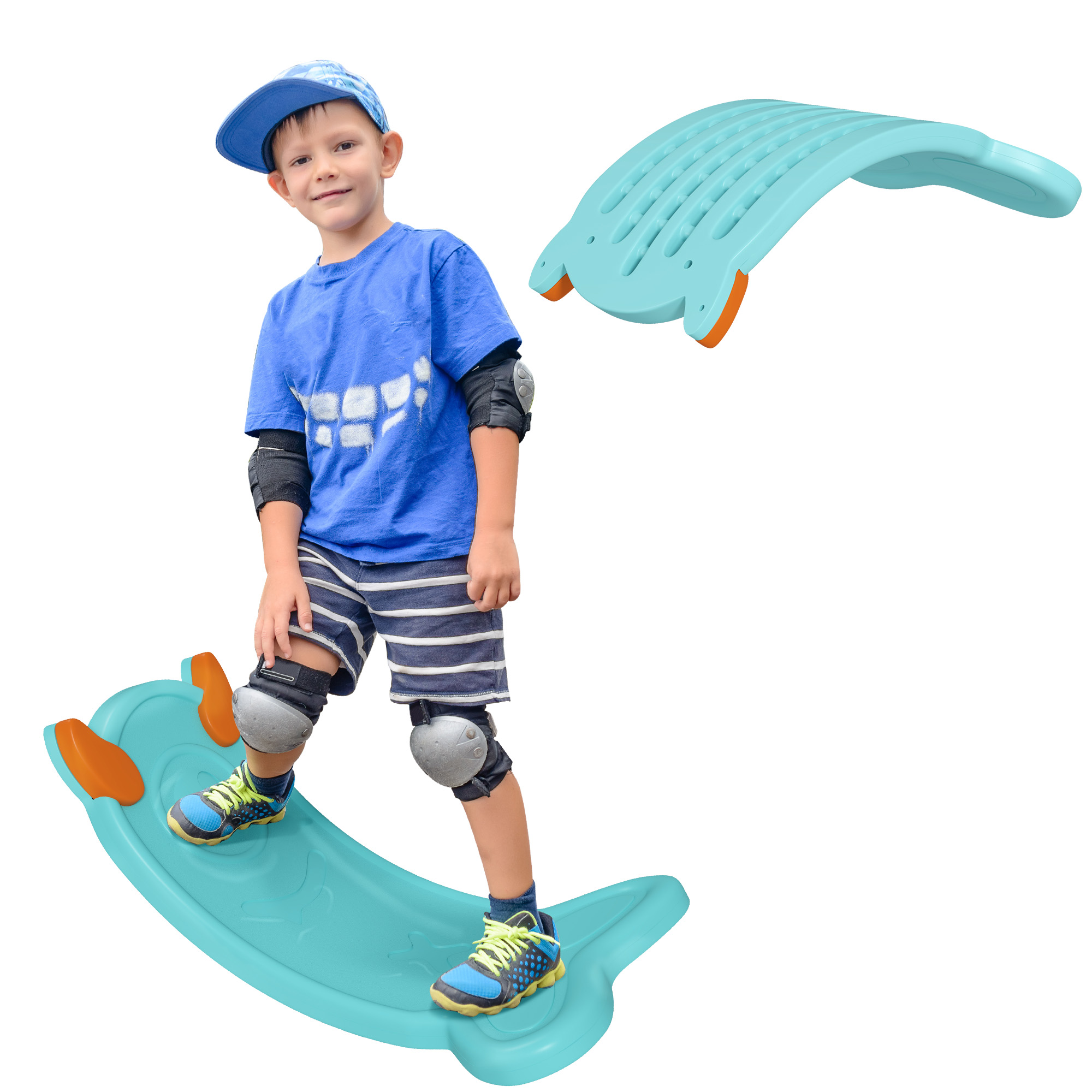 AIVAGO Balance Board for Kids Balance Training & Sensory Play, Light Blue - Life Essentials