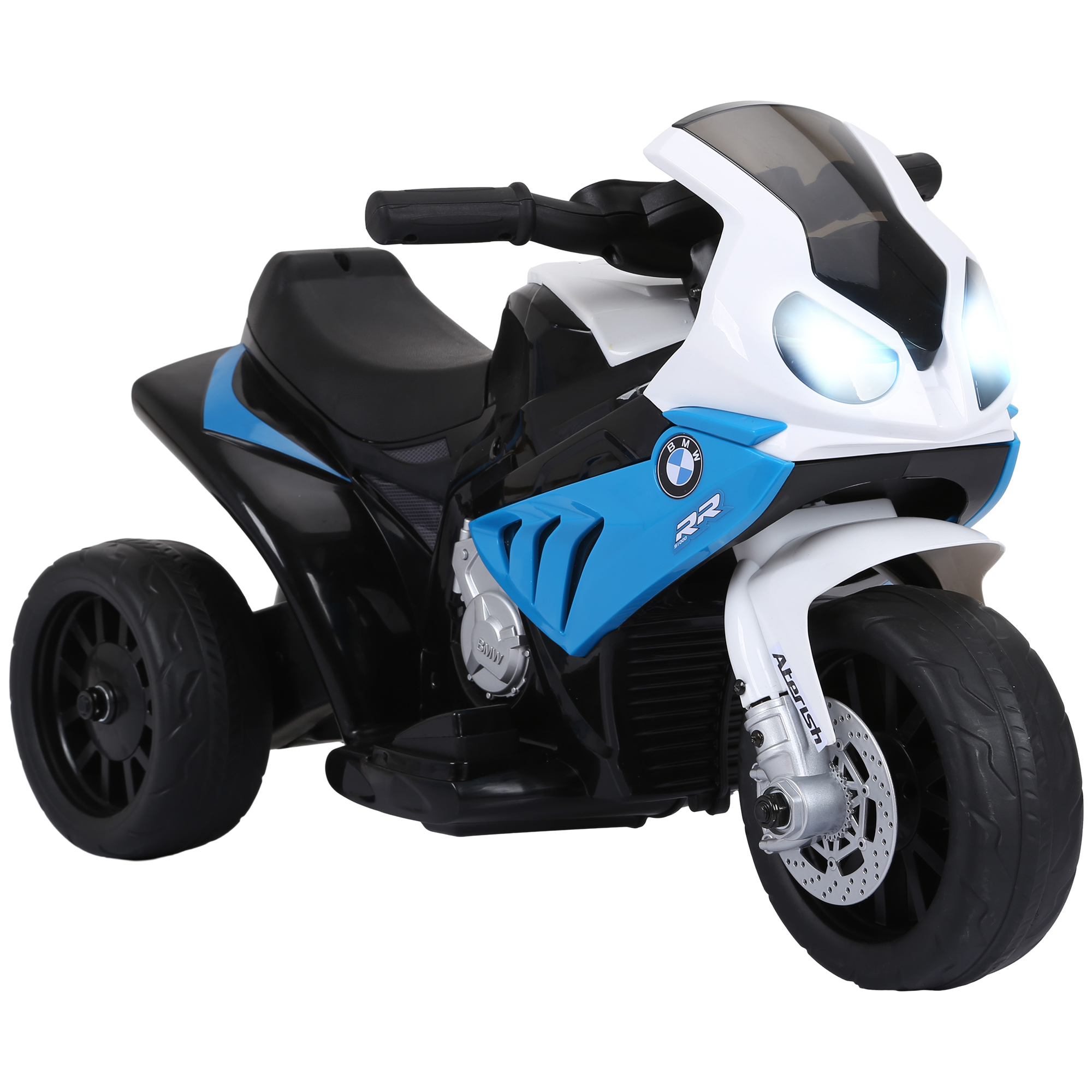 Scott 6V BMW S1000RR Kids Electric Motorbike with Headlight Music - Blue - Life Essentials