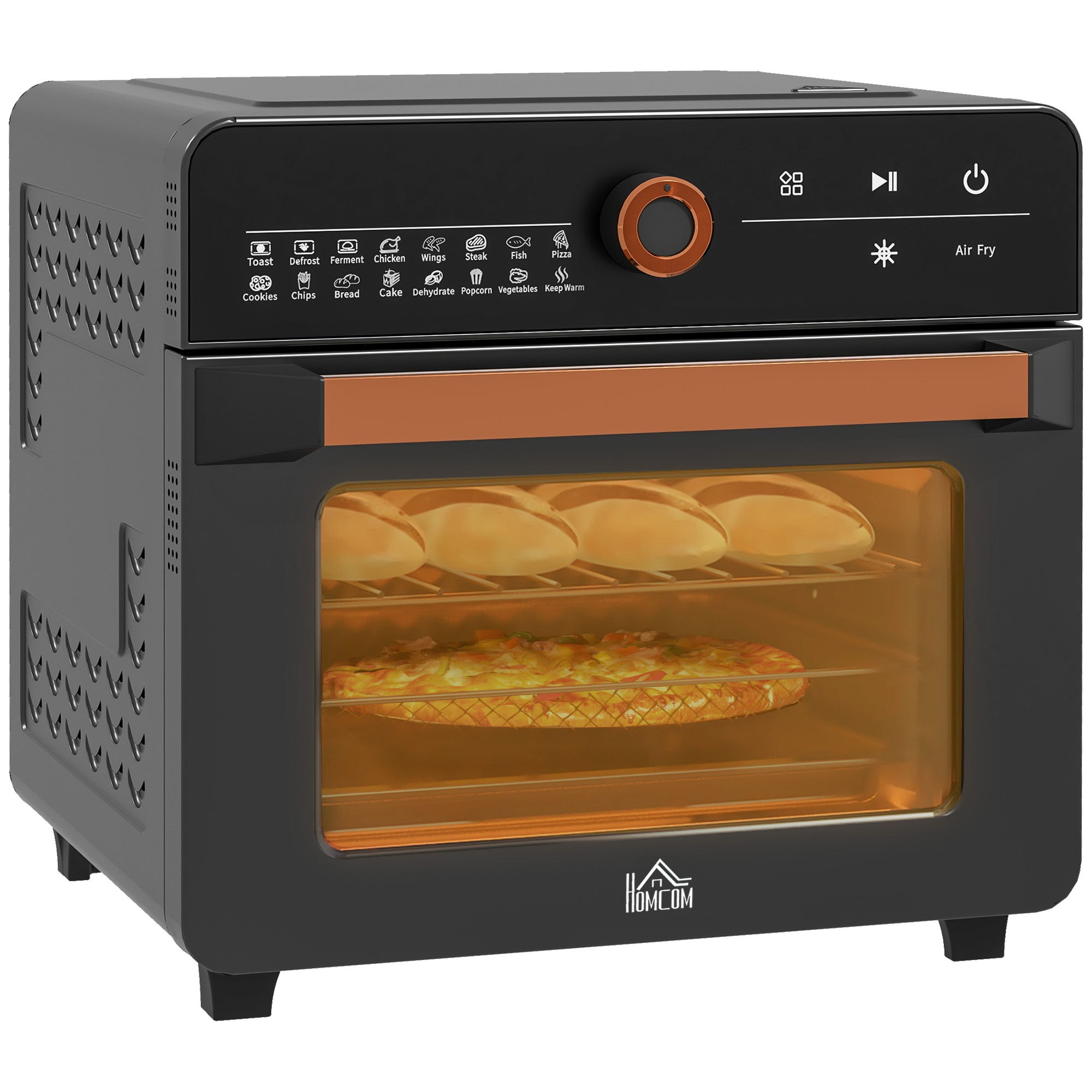 20L Air Fryer Oven with 17 Presets and Adjustable Temperature - Life Essentials