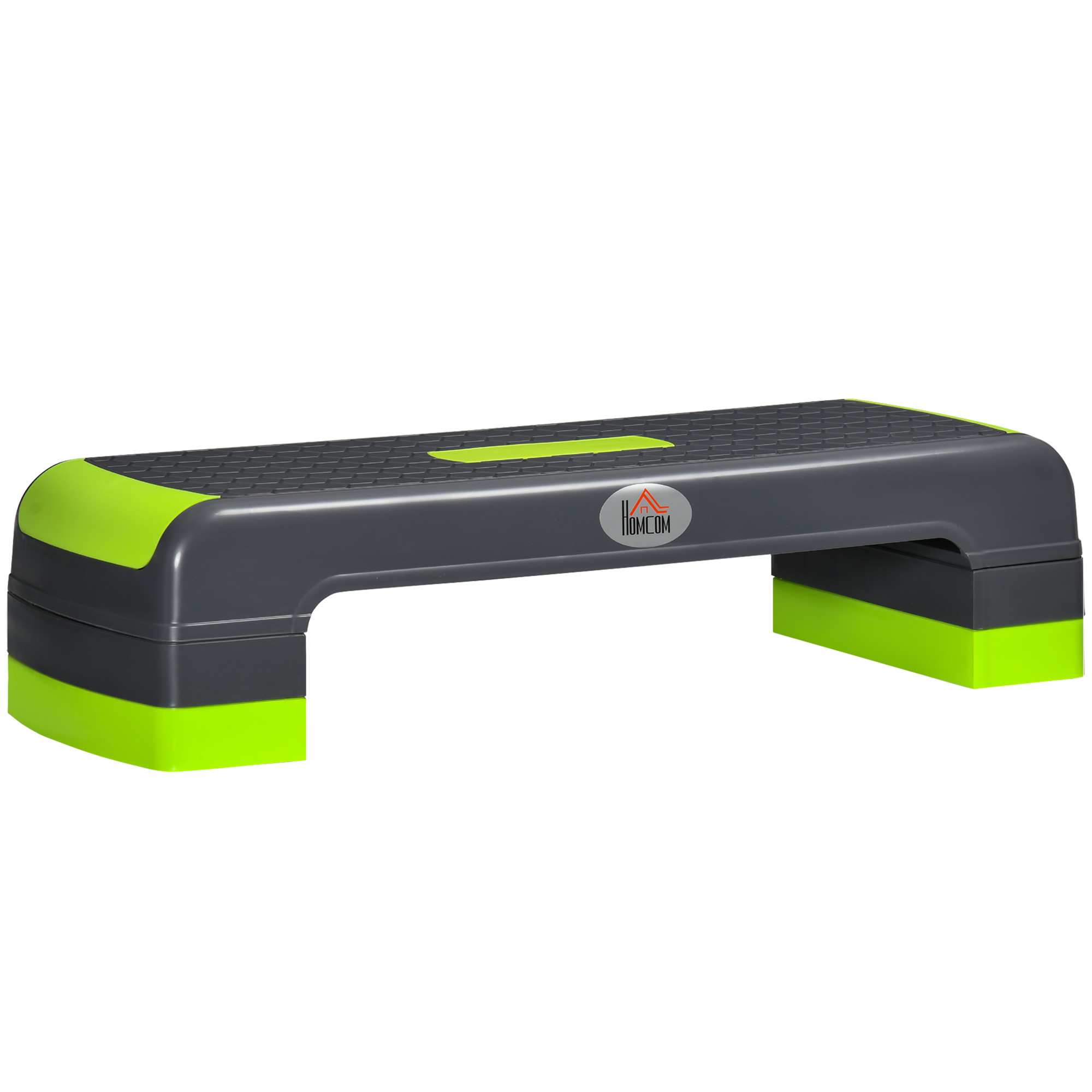 Scott Aerobic Step with 3-Level Adjustable Heights - Grey Green - Life Essentials