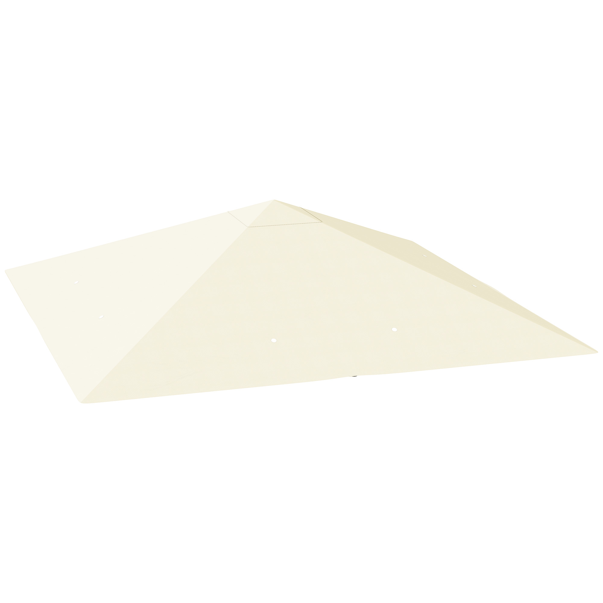 SUNVISTA 3 x 3(m) Gazebo Canopy Replacement, for 01-0867 - Cream - Life Essentials