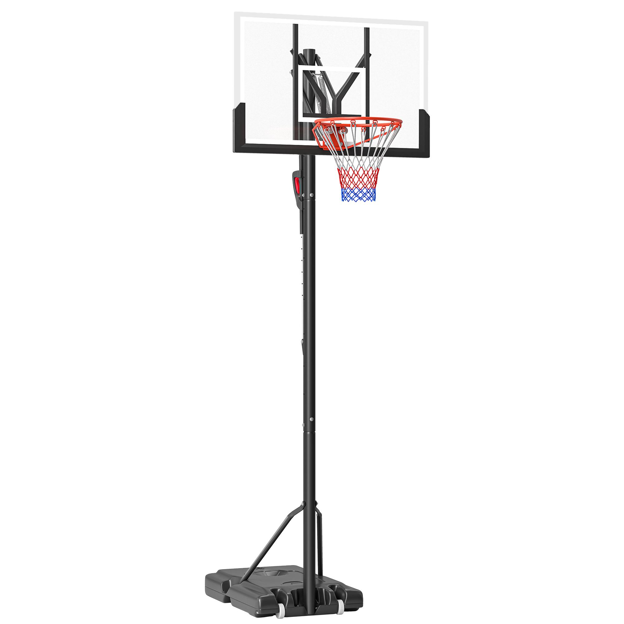 McAlpin 6 Level Height Adjustable Basketball Stand - 2.35M-3.05M - Life Essentials