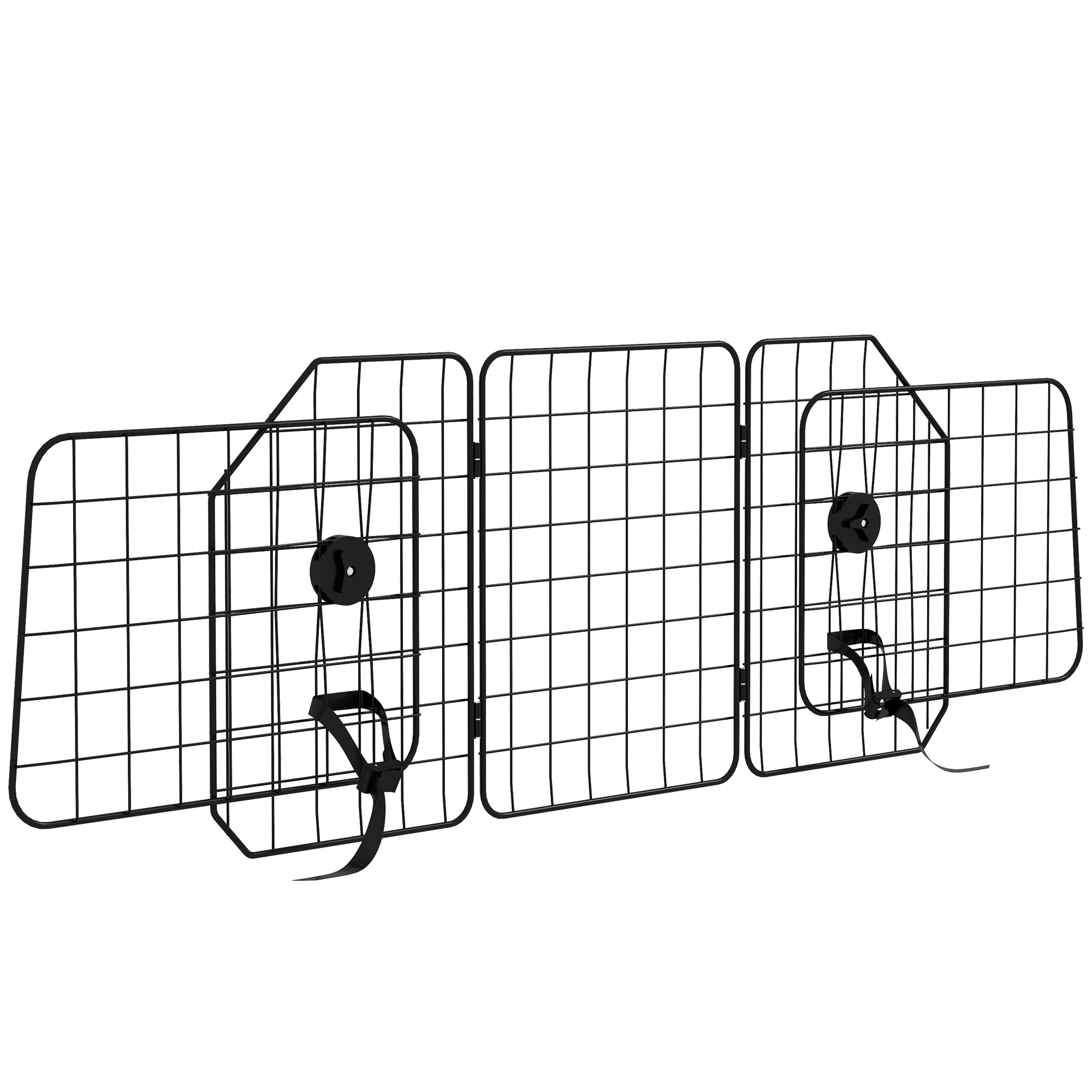 Pet Carrier - Adjustable Car Dog Guard 93 Black 150cm - Life Essentials