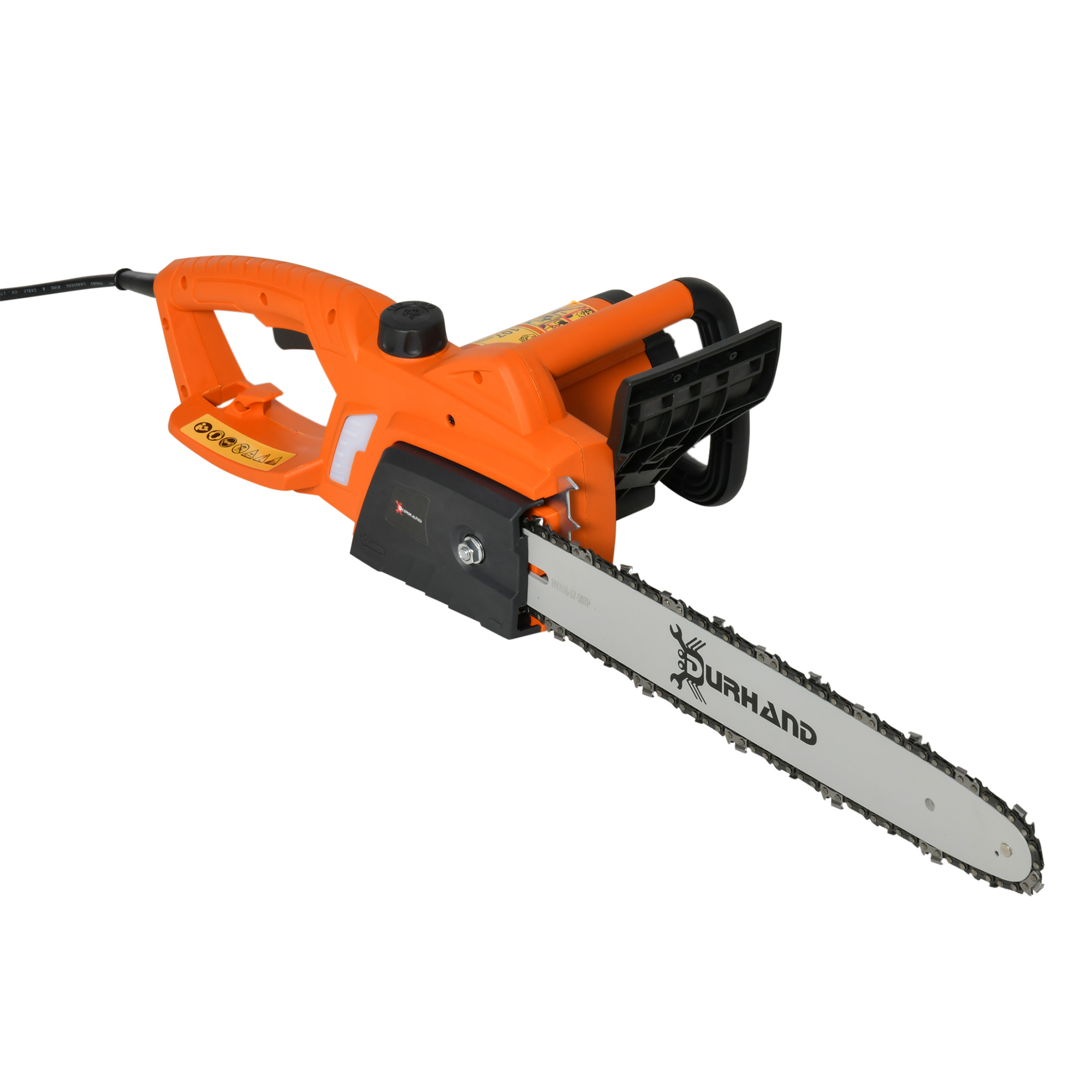 Aluminum Electric Chainsaw Garden Tools Double Brake Cover Case Blade - Orange - Life Essentials