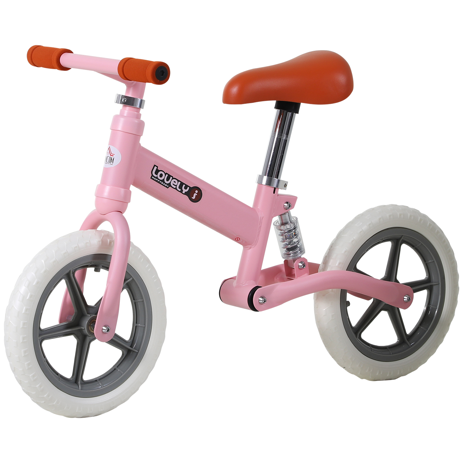 Toddler Balance Bike No Pedal Walk Training Pink - Life Essentials