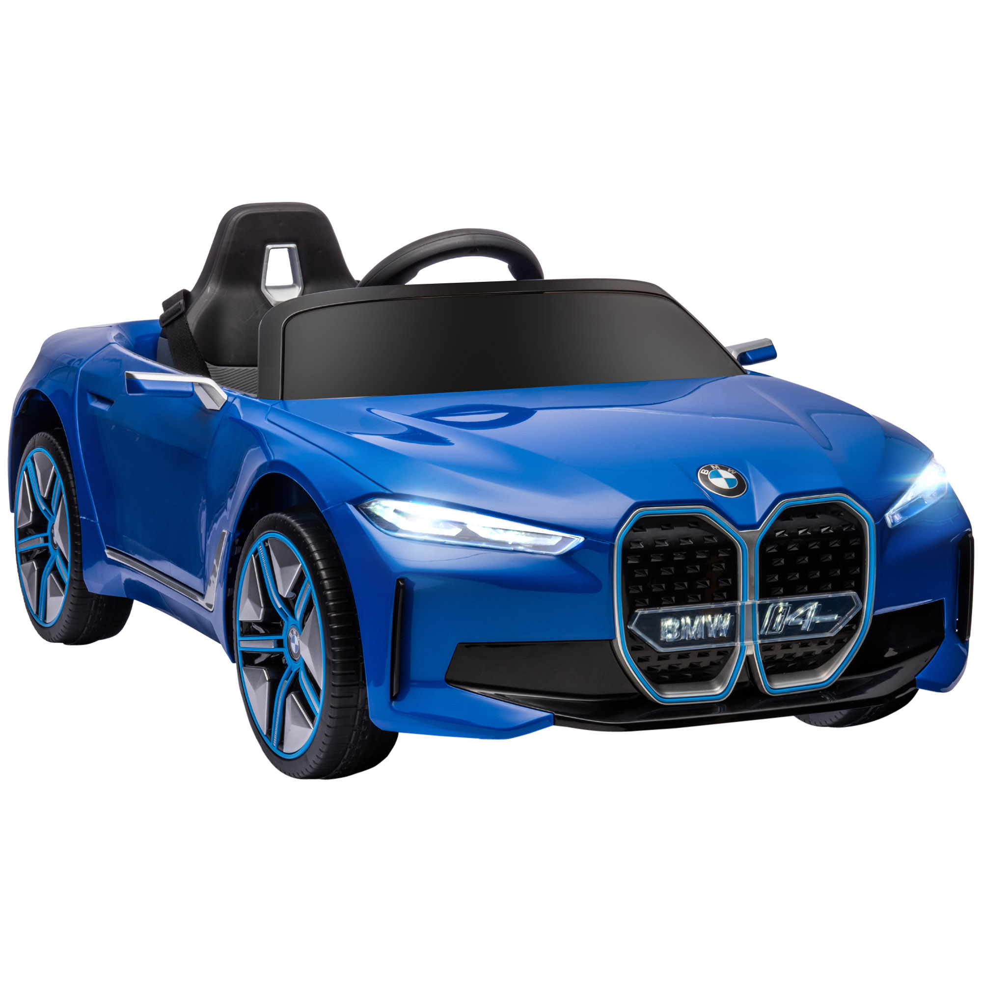 BMW i4 Licensed 12V Kids Electric Ride-On Car - Life Essentials