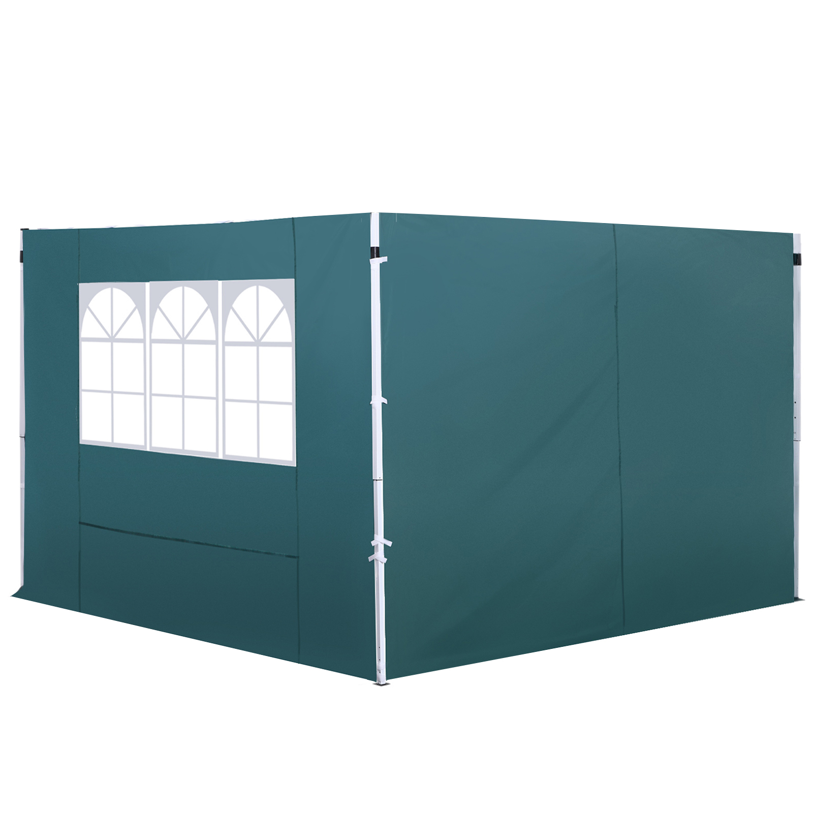 3m Gazebo Exchangeable Side Panel-Green - Life Essentials