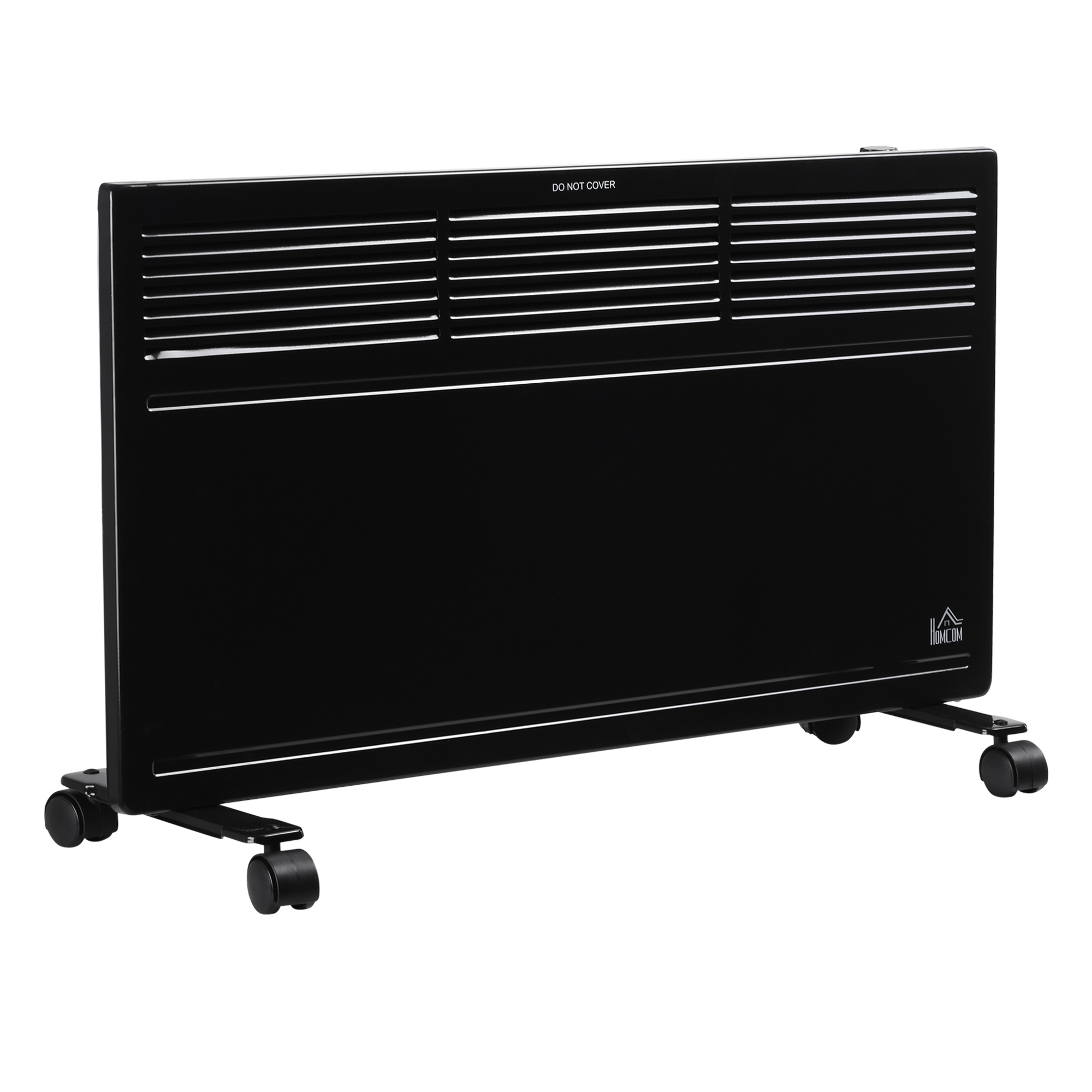 Convector Radiator Heater Freestanding or Wall-mounted Portable Electric Heating with 2 Heat Settings, Adjustable Thermostat and Safety Cut-Off - Life
