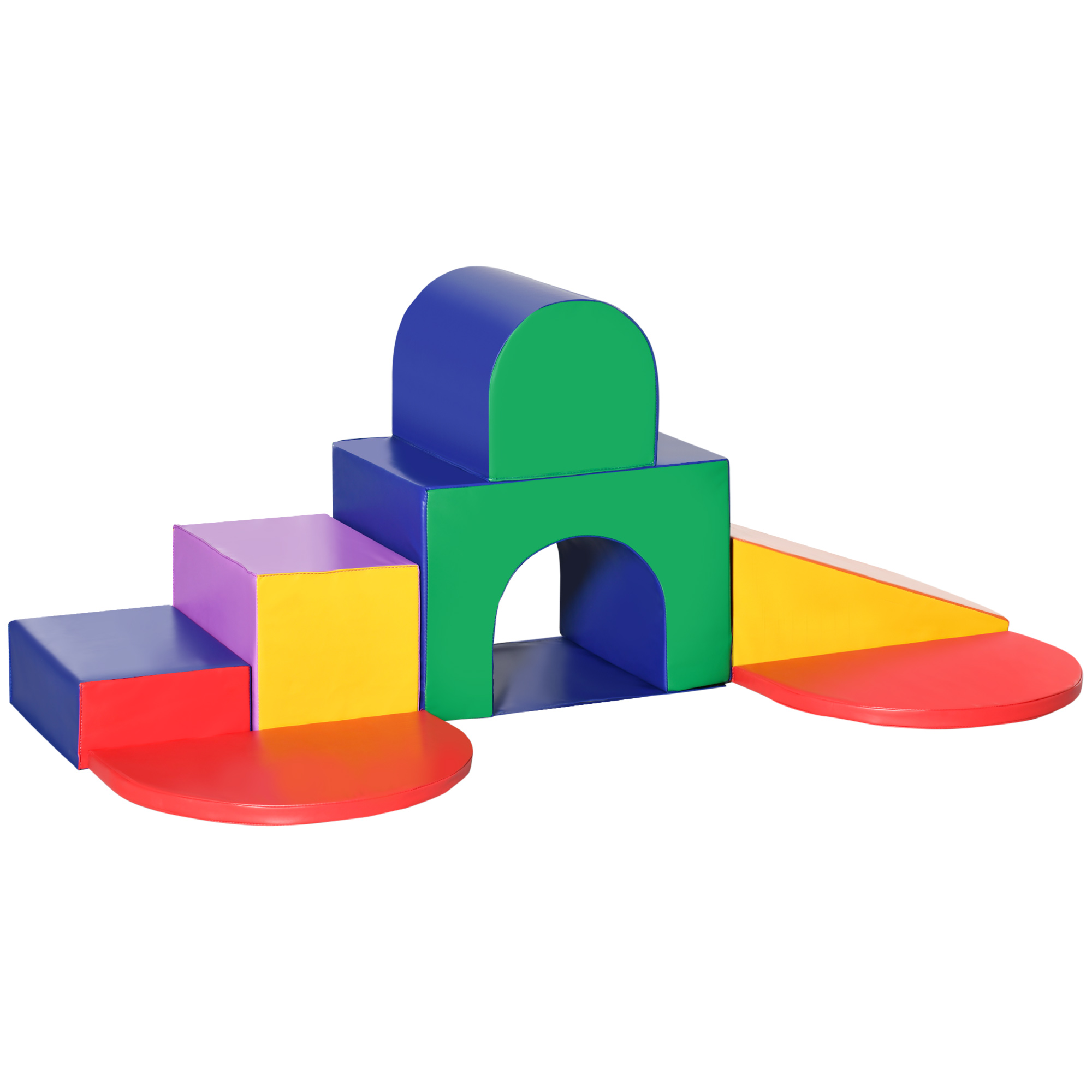 Seven Piece Kids Soft Playset, for Toddlers - Multicoloured - Life Essentials