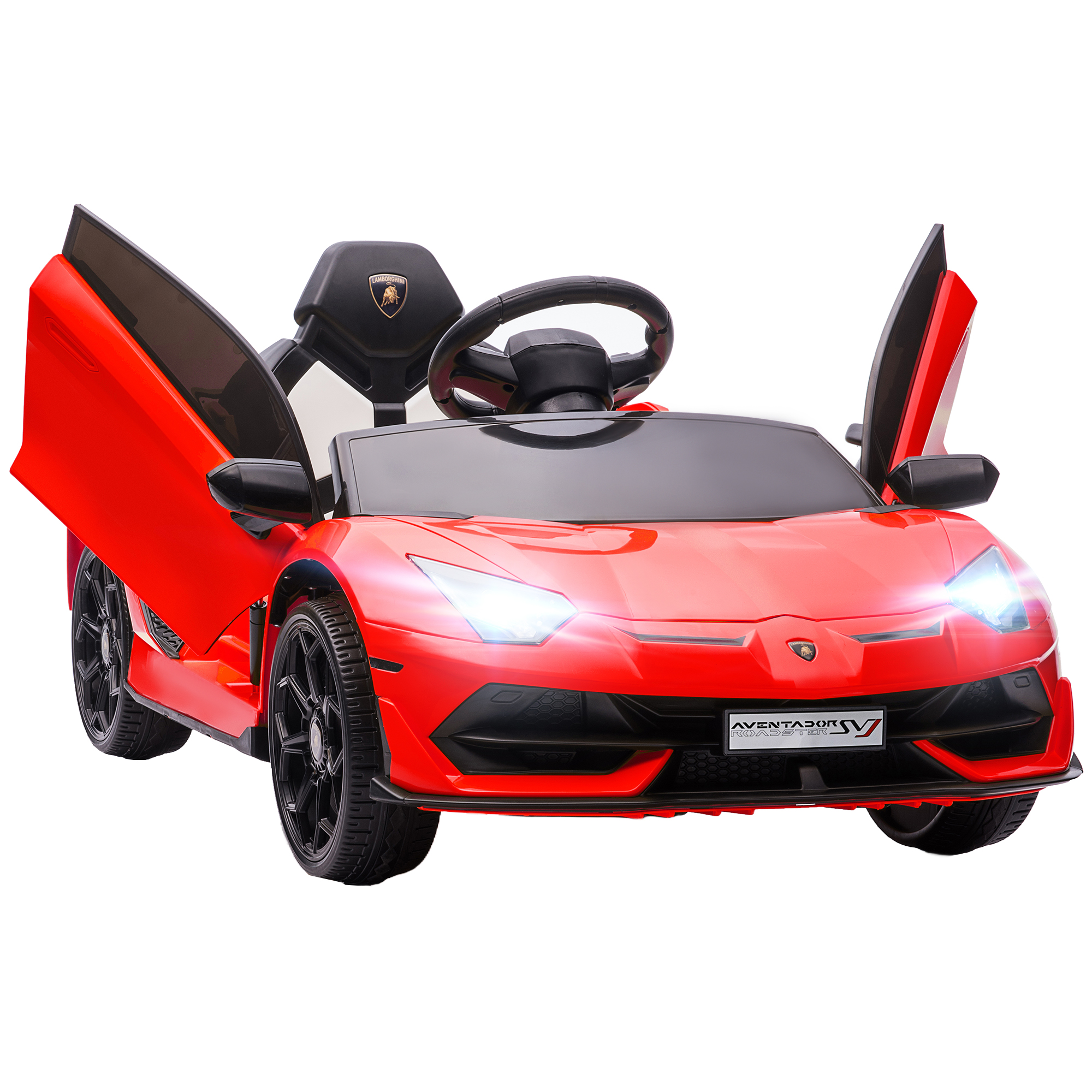 12V Kids Electric Car with Butterfly Doors - Red - Life Essentials