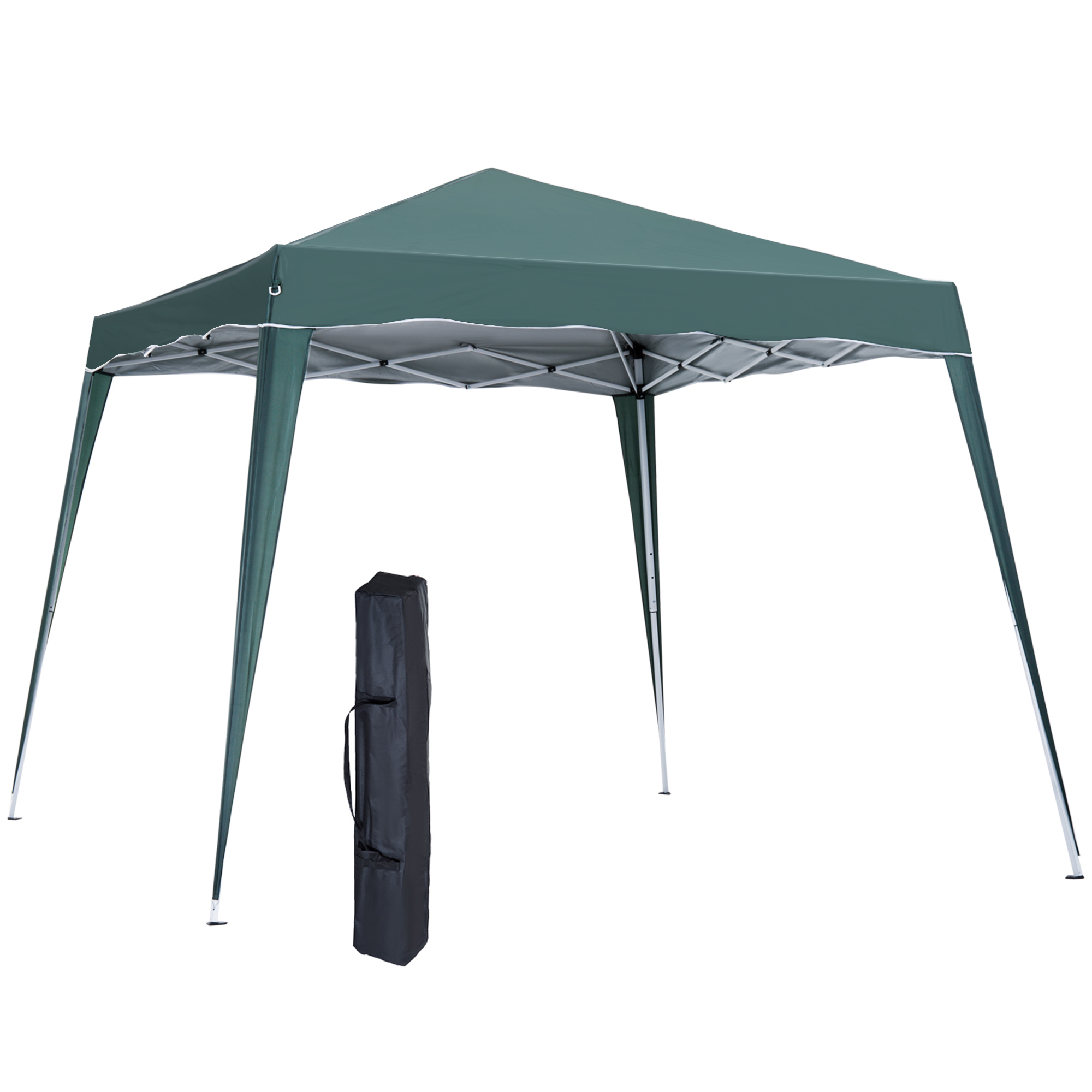 Pop-Up Tent, 3Lx3Wx2.4H m-Green - Life Essentials