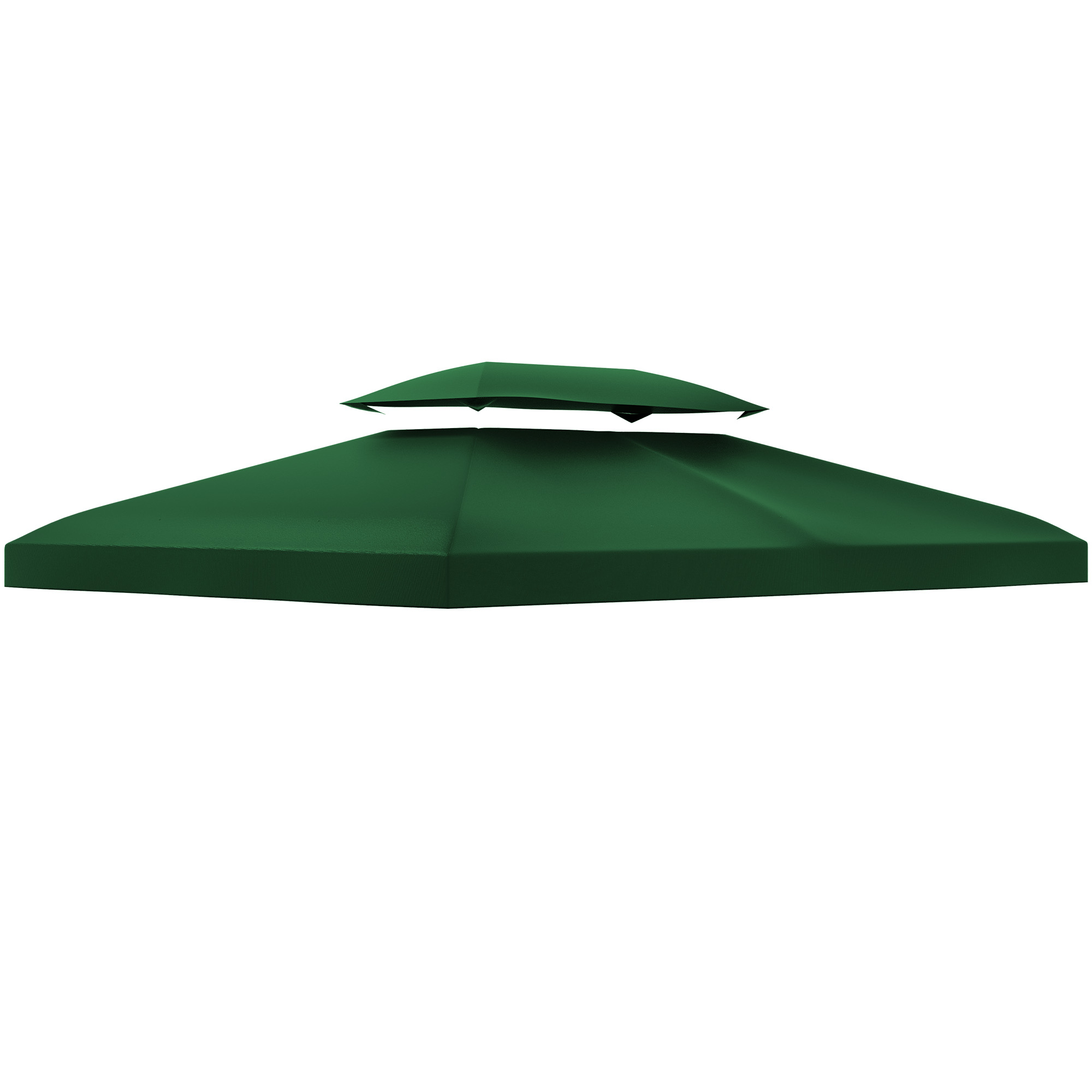 SUNVISTA Gazebo Roof Replacement, for 3 x 4m Frames - Green - Life Essentials