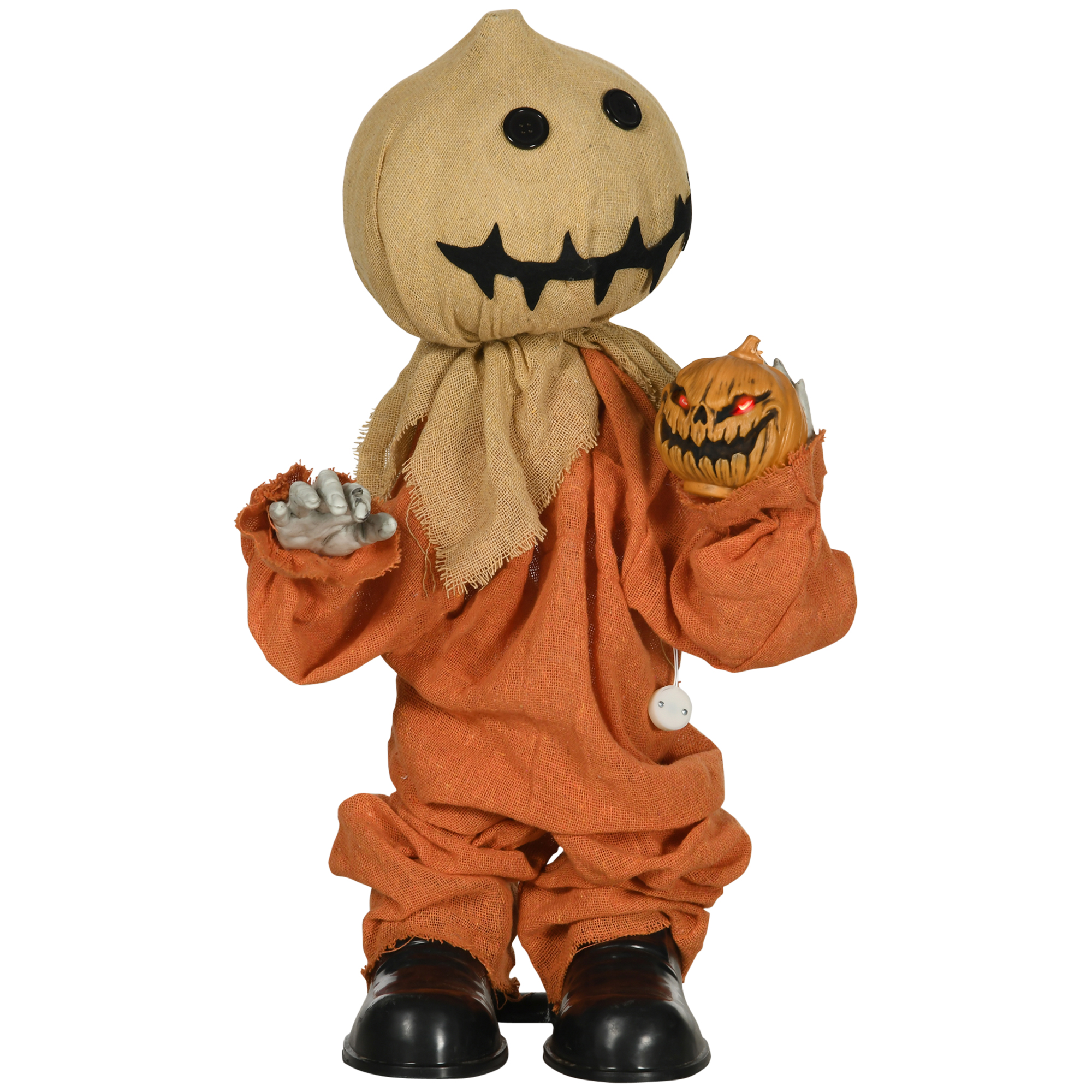 Yangon 80cm Animated Halloween Scarecrow Decoration - Mulit Colour - Life Essentials