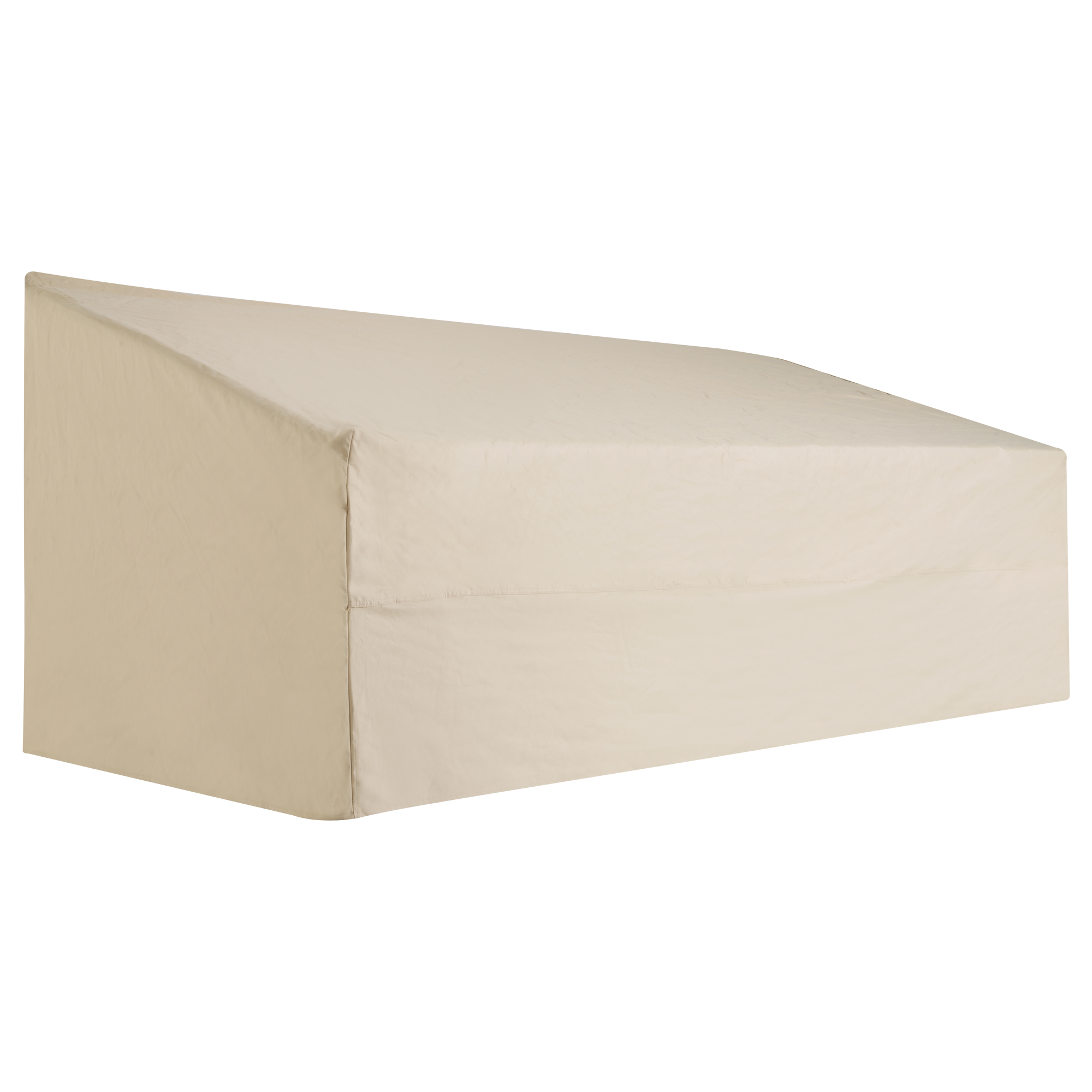 600D Oxford Cloth Furniture Cover 3 Seat Sofa Protector Large Garden Patio Outdoor Waterproof Beige 218x111x63-101cm - Life Essentials