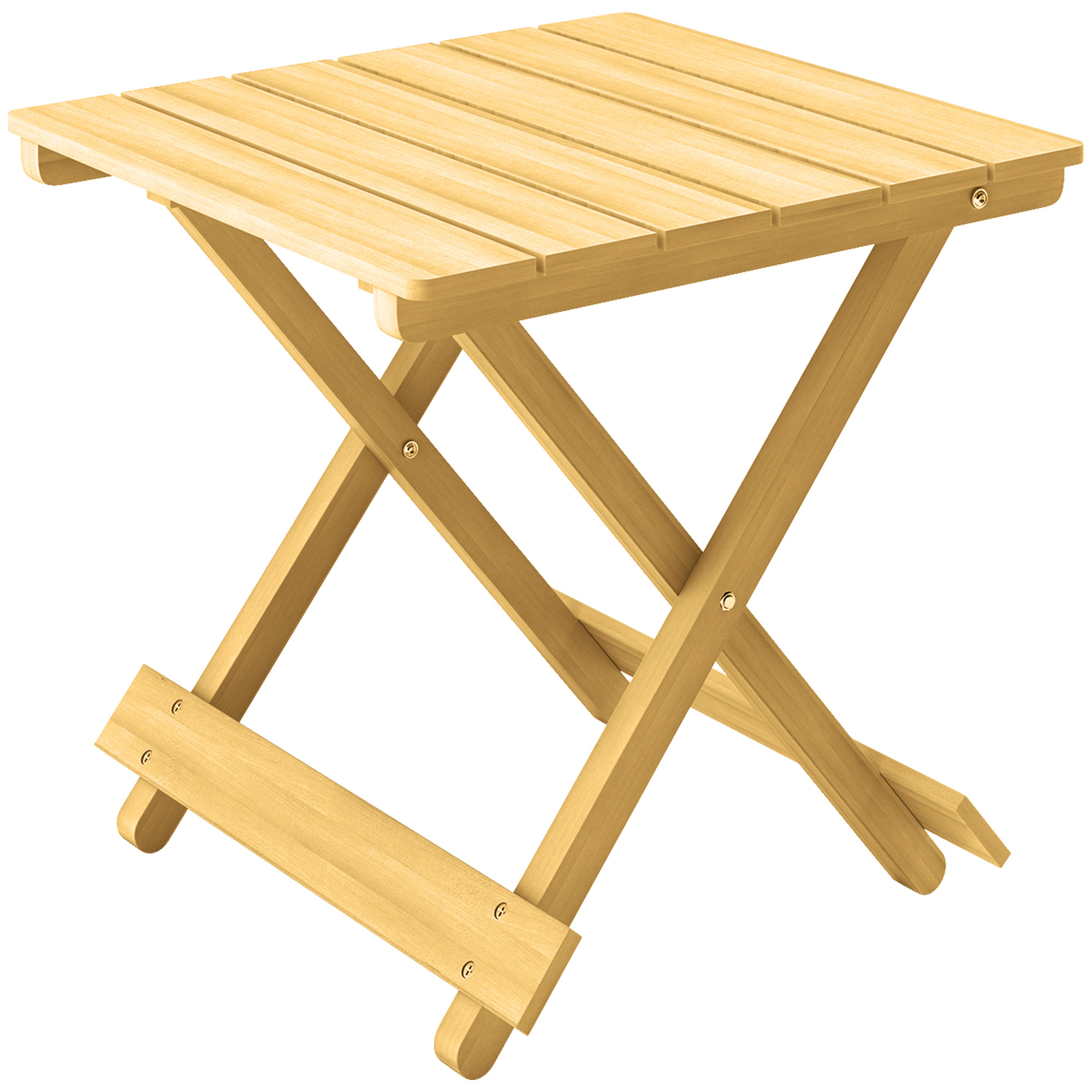 SUNVISTA Wooden Foldable Outdoor Coffee Table - Life Essentials