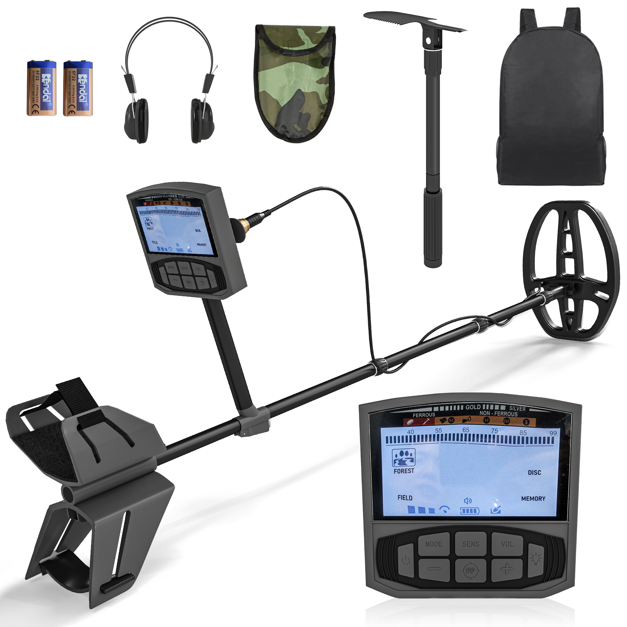 SUNVISTA Metal Detector for Adults and Beginners - Life Essentials