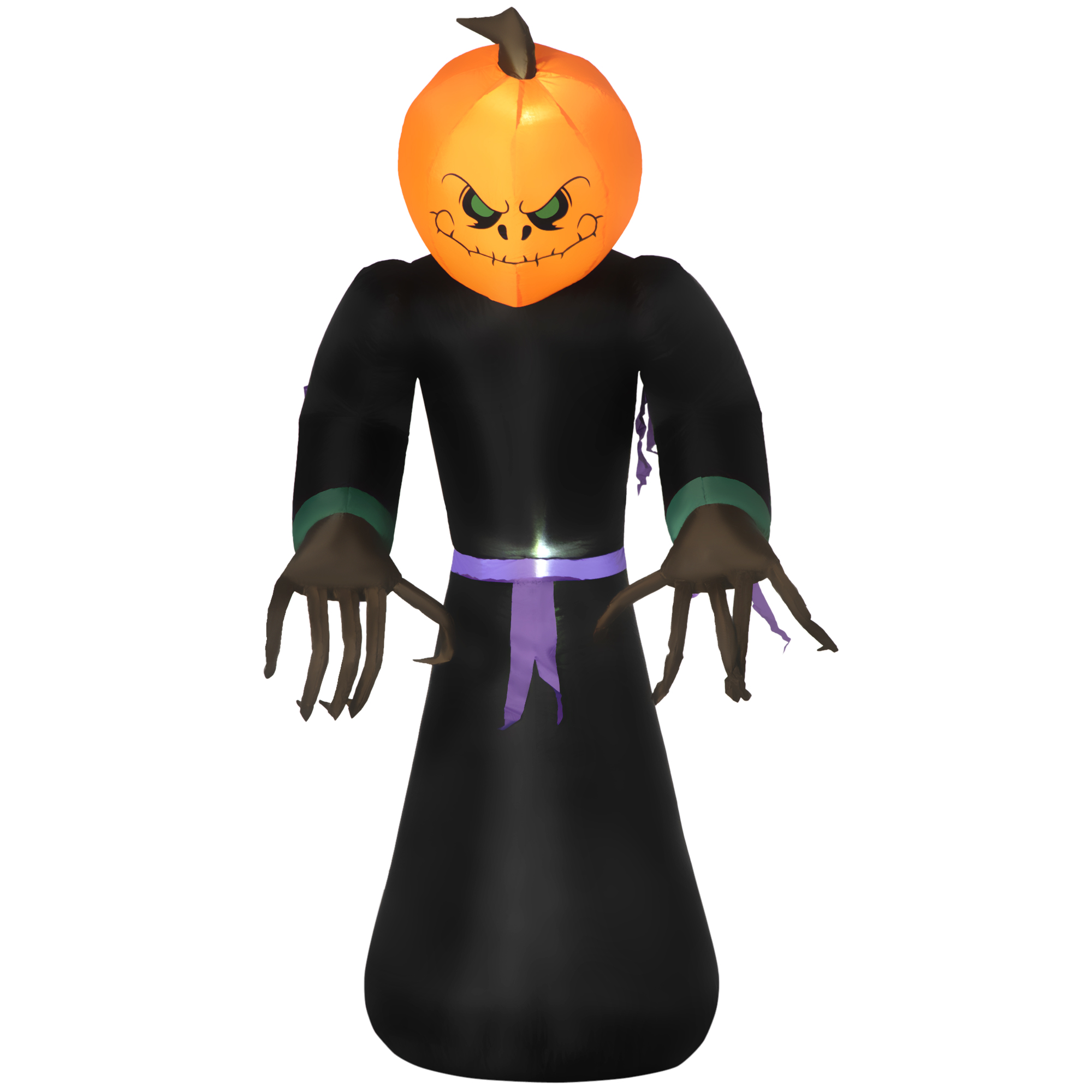 Inflatable 2.1m Pumpkin Man, W/LED lights - Life Essentials