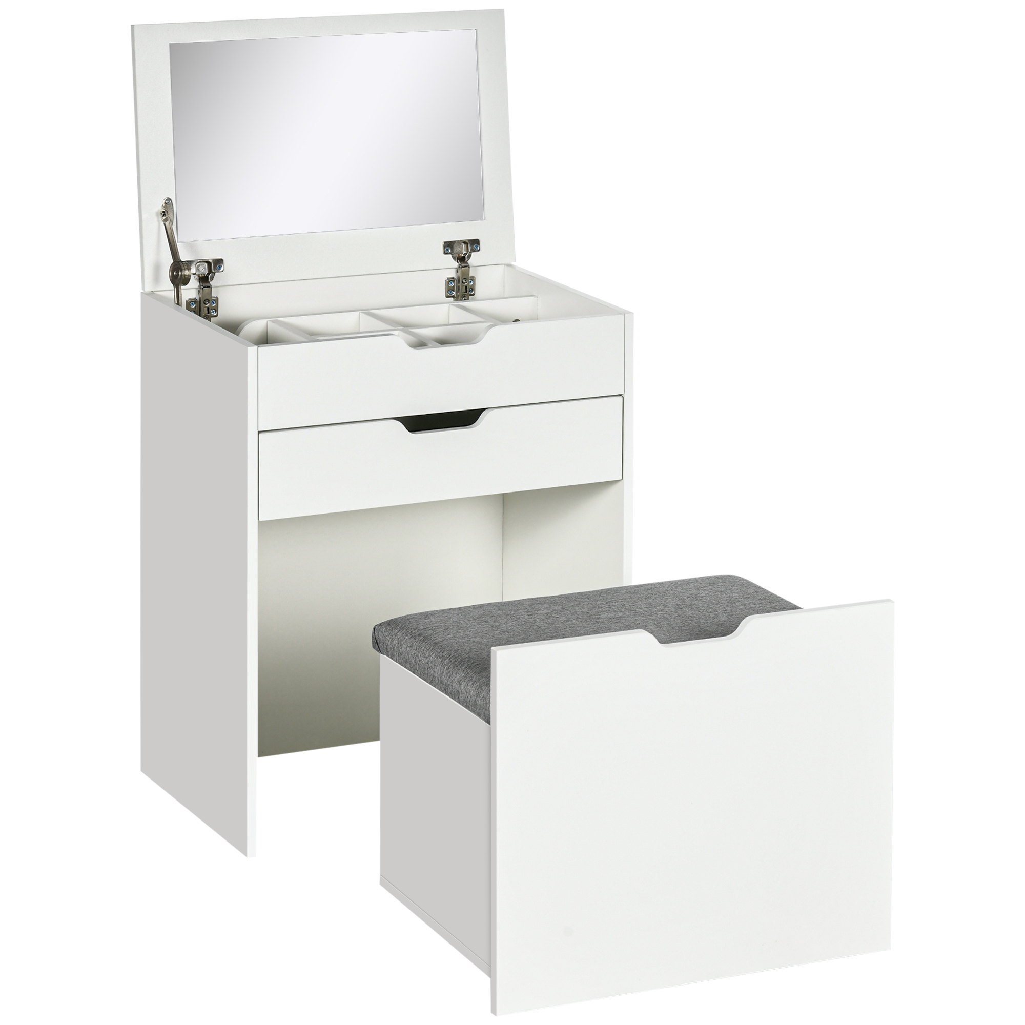 Dressing Table - CUENCA Dresser White 57cm - Life Essentials