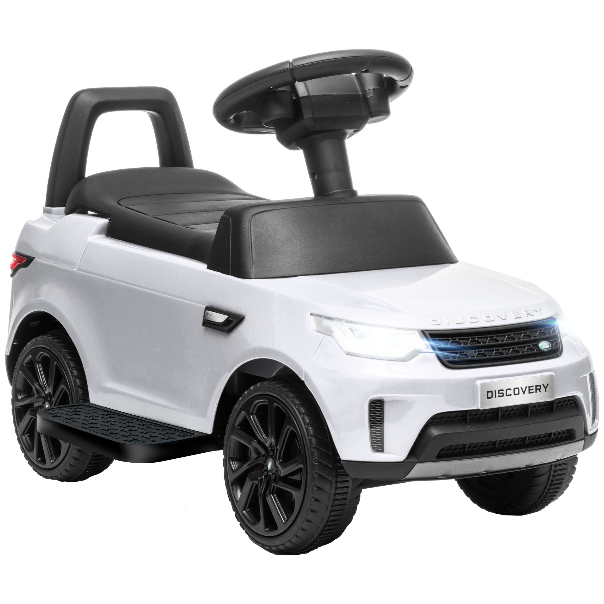 Kids Electric Car - 6V Kids Electric Ride On Car for 18-60 Months White 43cm - Life Essentials