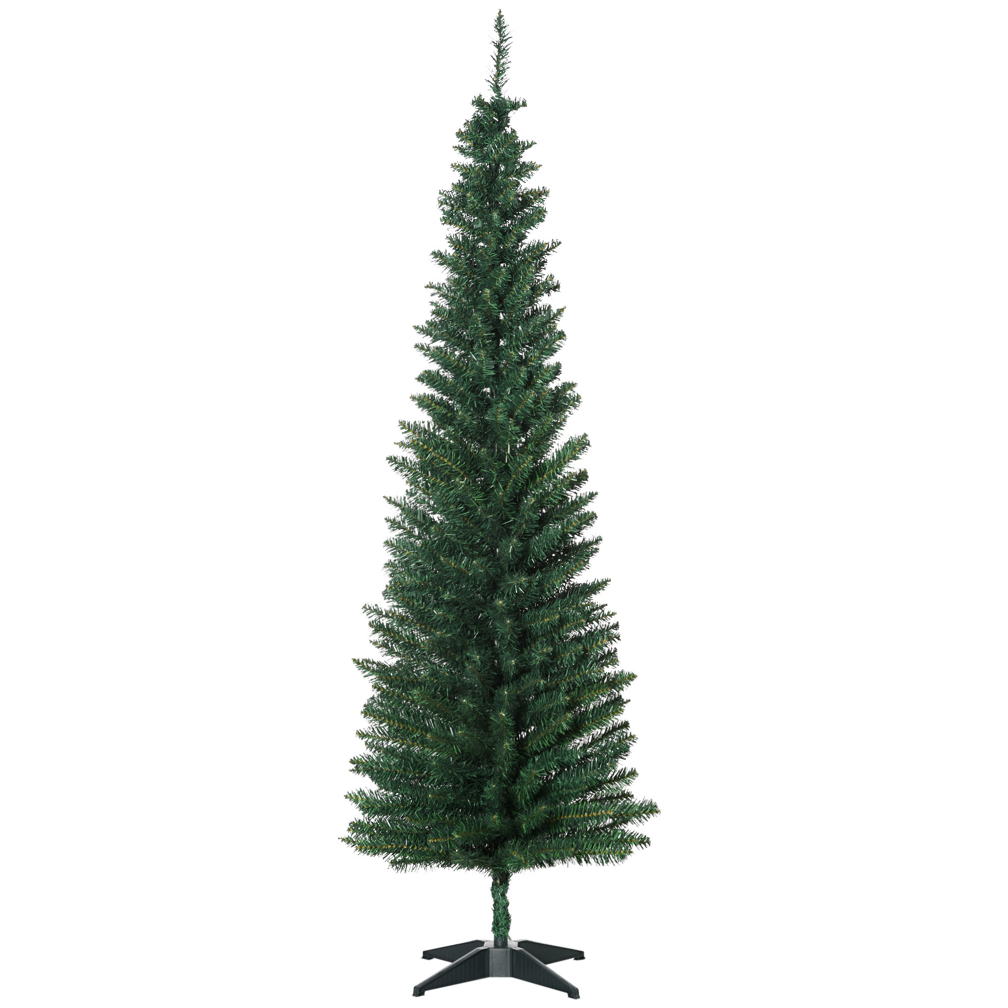 Debbie 1.8m Artificial Christmas Tree Pine Tree W Plastic Stand-Green - Life Essentials