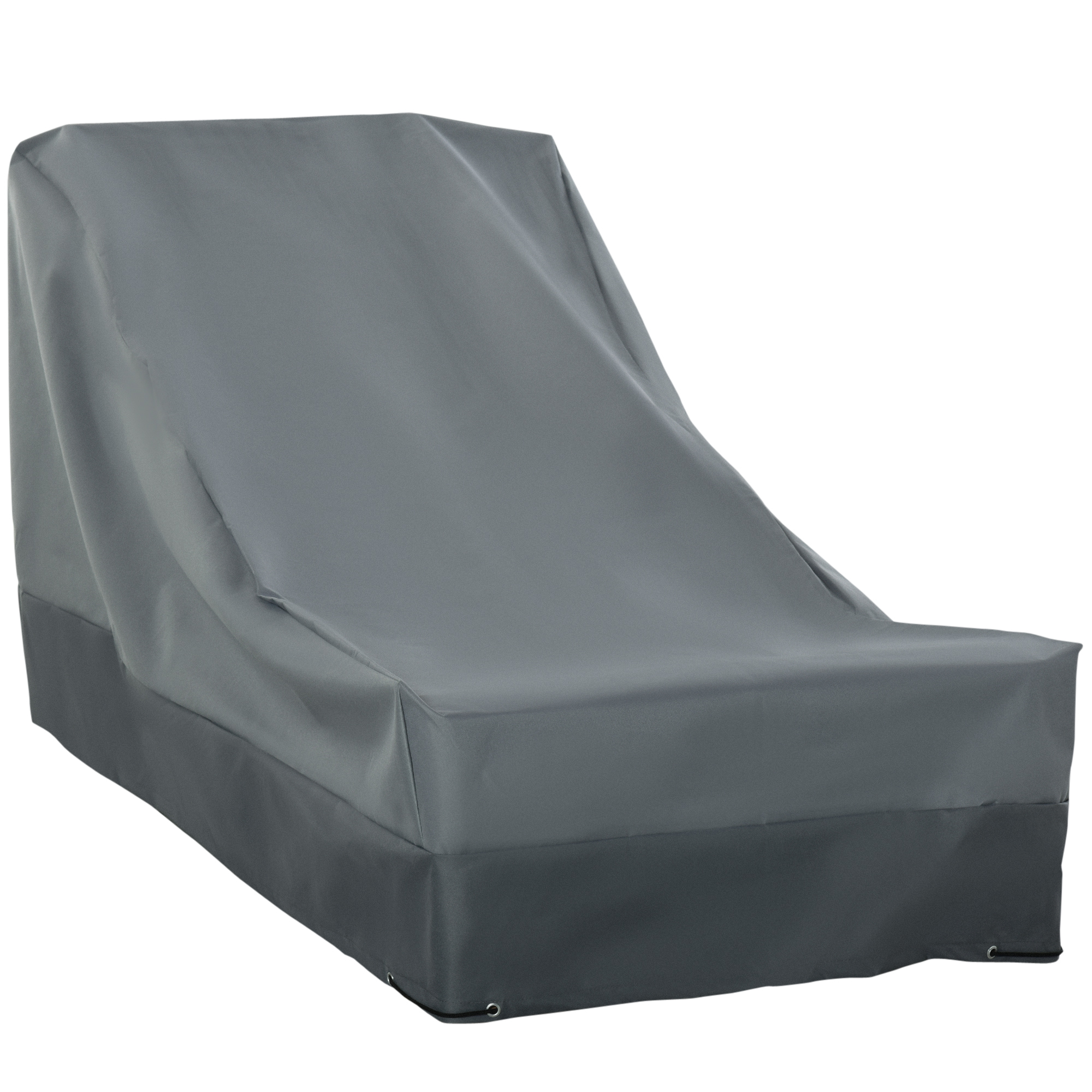 Rectangular Patio Furniture Cover for Chairs Water UV Resistant Protection 600D Oxford Fabric Rattan Lounge Clean Cover, 200 x 86 x 82cm - Life 