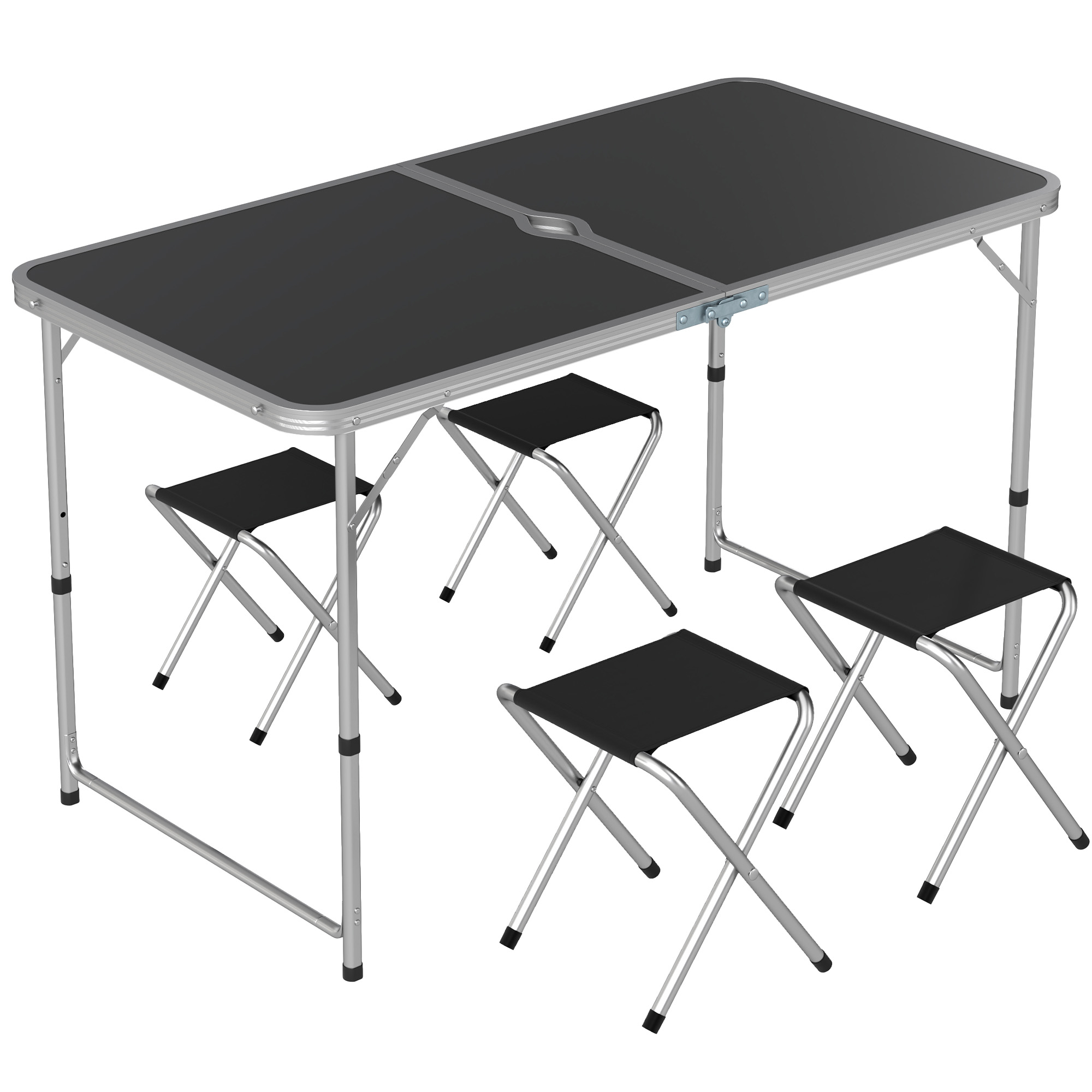 SUNVISTA Four-Person Foldable Aluminium Picnic Set - Life Essentials