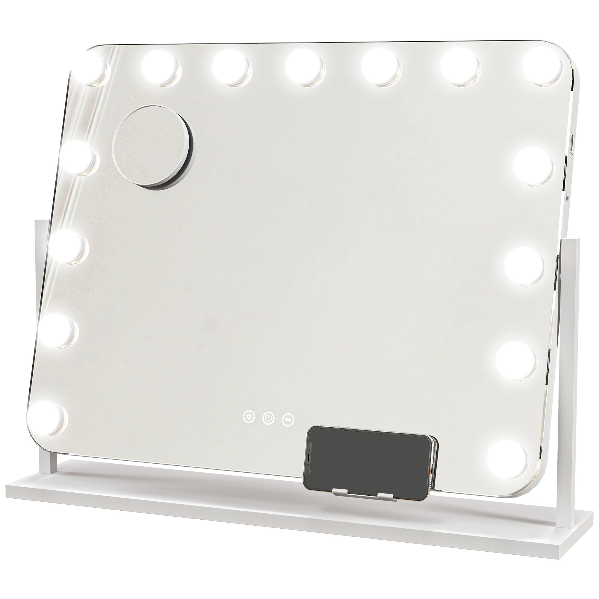 Scott Hollywood Vanity Mirror with Lights and Magnifying - Large - Life Essentials