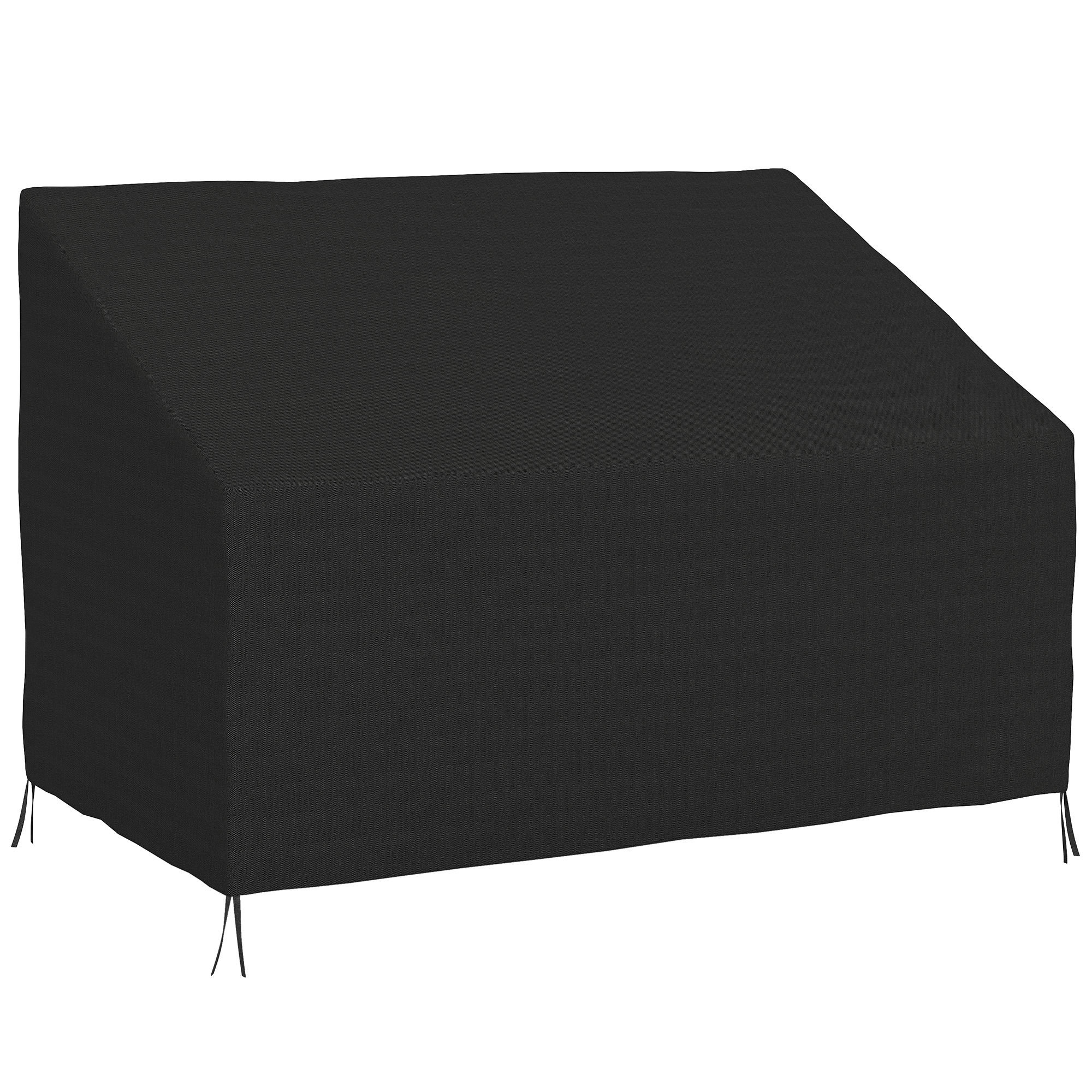 NORVIK Garden 2 Seater Sofa Waterproof Cover - Black - Life Essentials