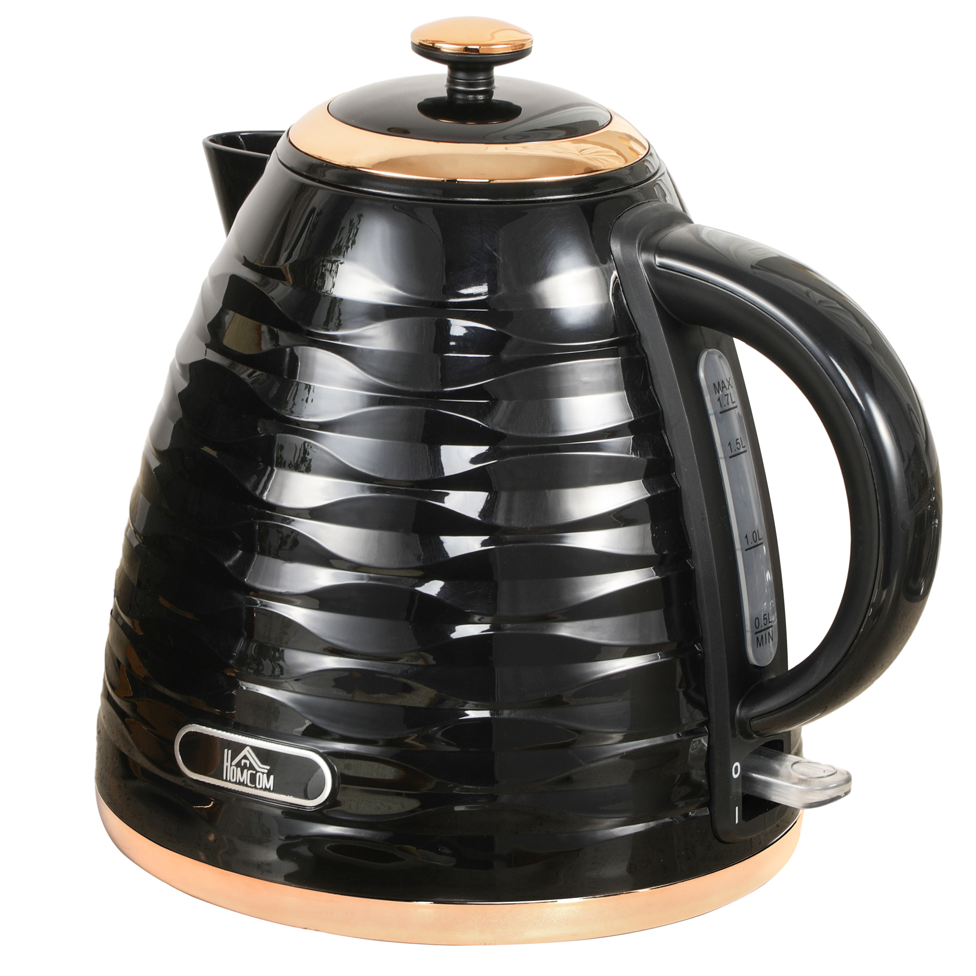 HERON 3kW Rapid Boil Honeycomb Kettle - Black - Life Essentials