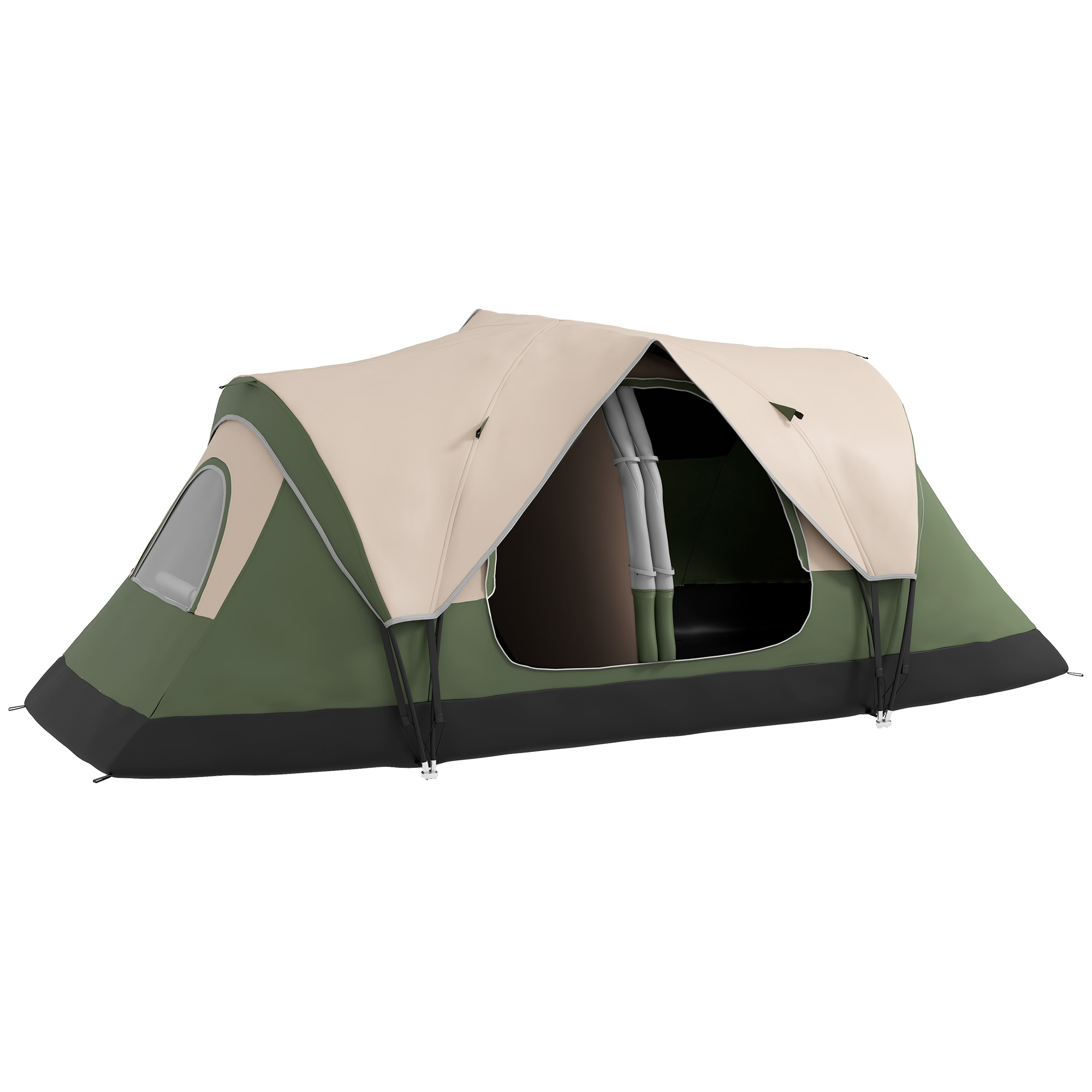 Jones Camping Tent for 6-8 Man - Dark Green - Life Essentials