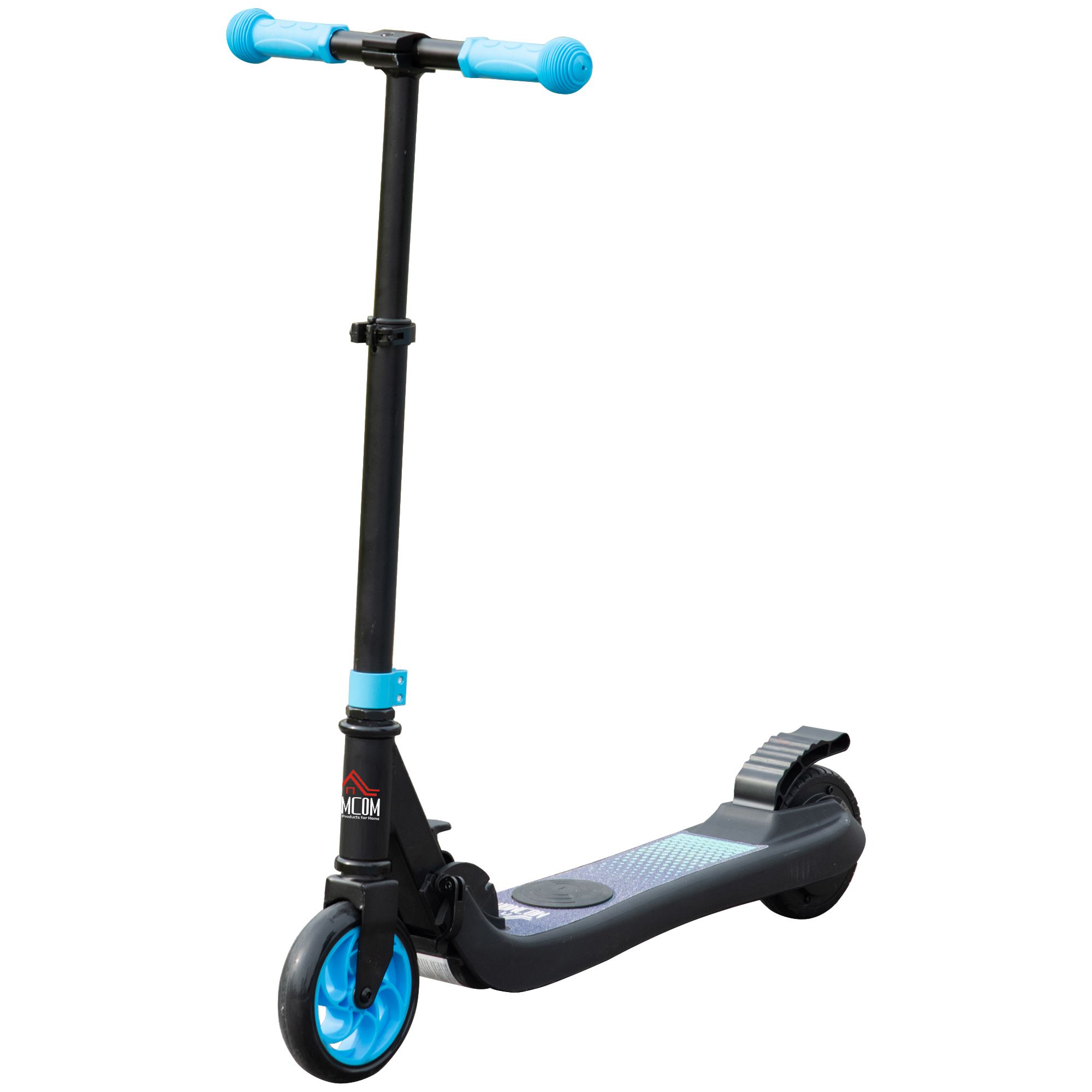 Scott Folding Electric Scooter Adult E Scooter with Rear Wheel Brake - Sky - Life Essentials