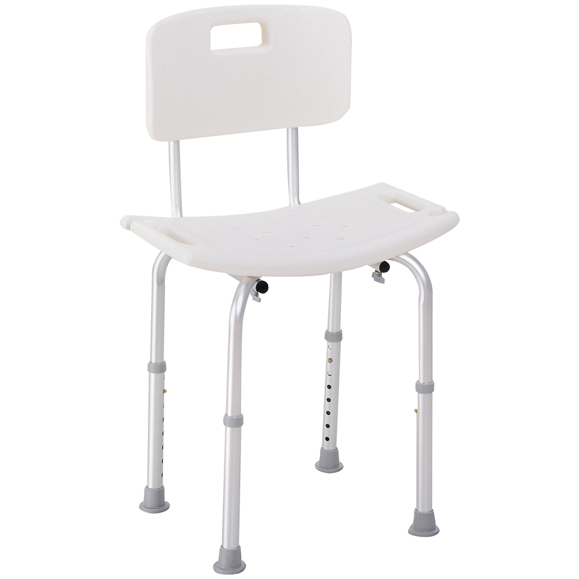 Bath Chair Shower Stool Safety Seat Bathroom Adjustable Positions Elderly Aids - Life Essentials